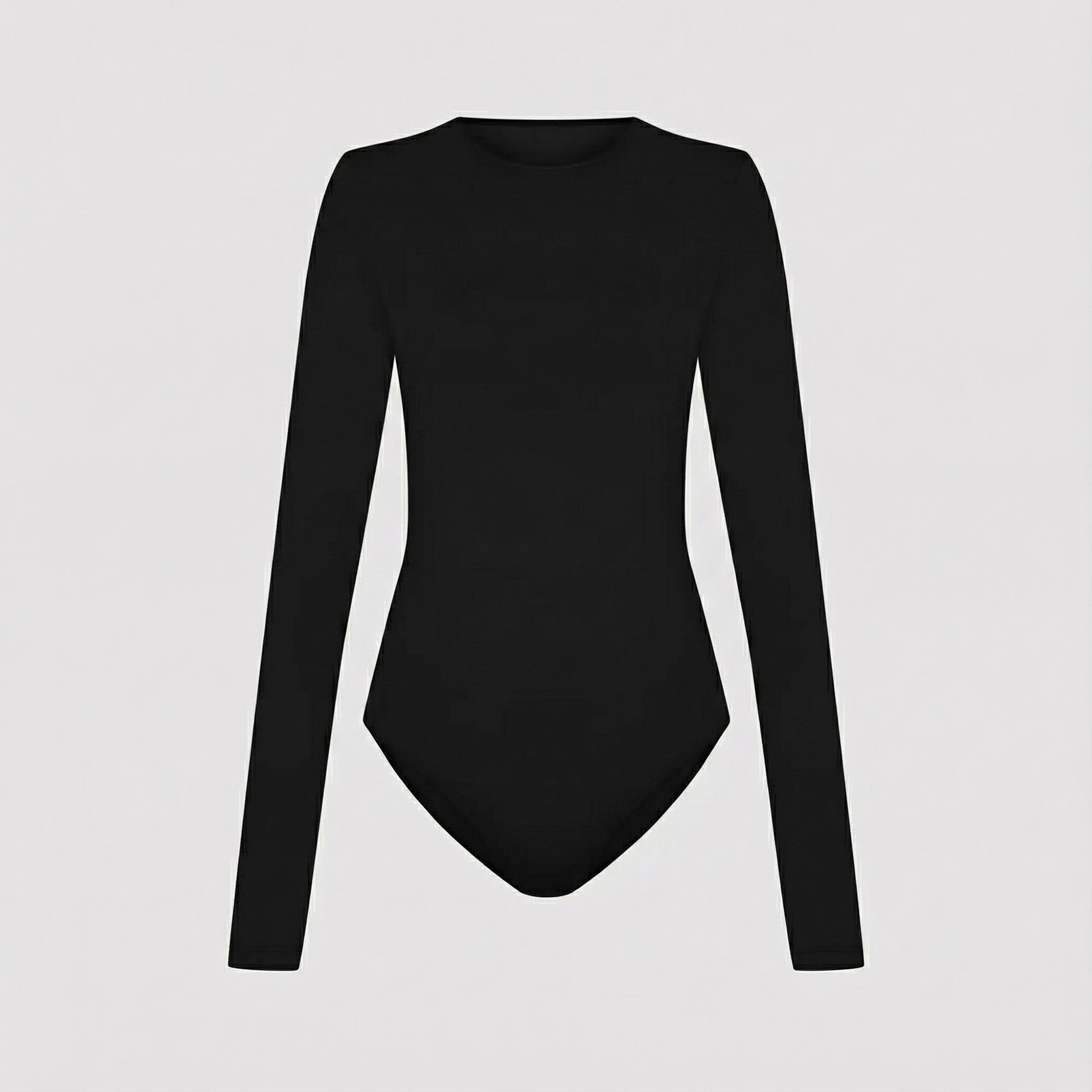 Fabby Kadın Siyah Bodysuit