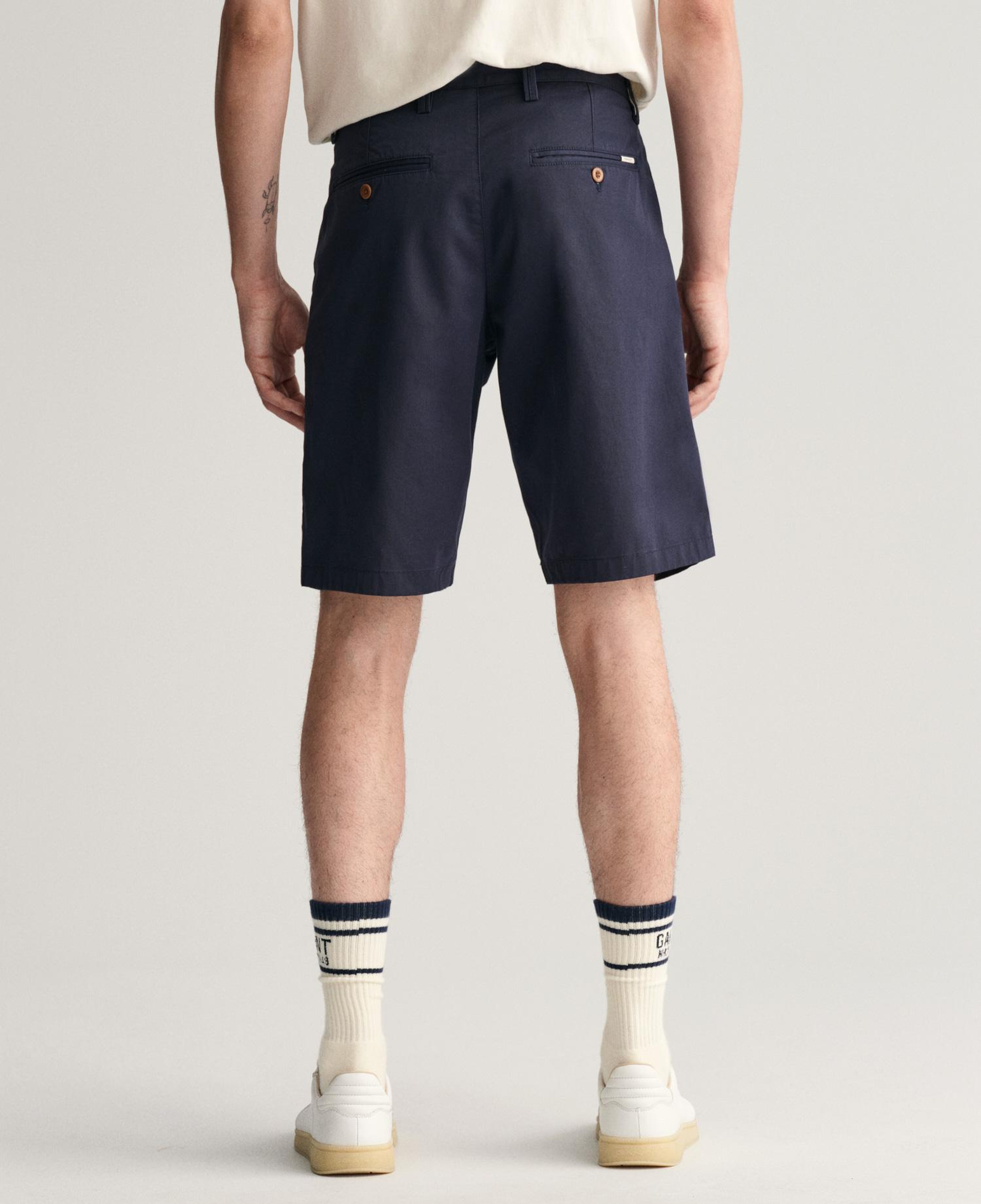 Gant Erkek Lacivert Relaxed Fit Şort