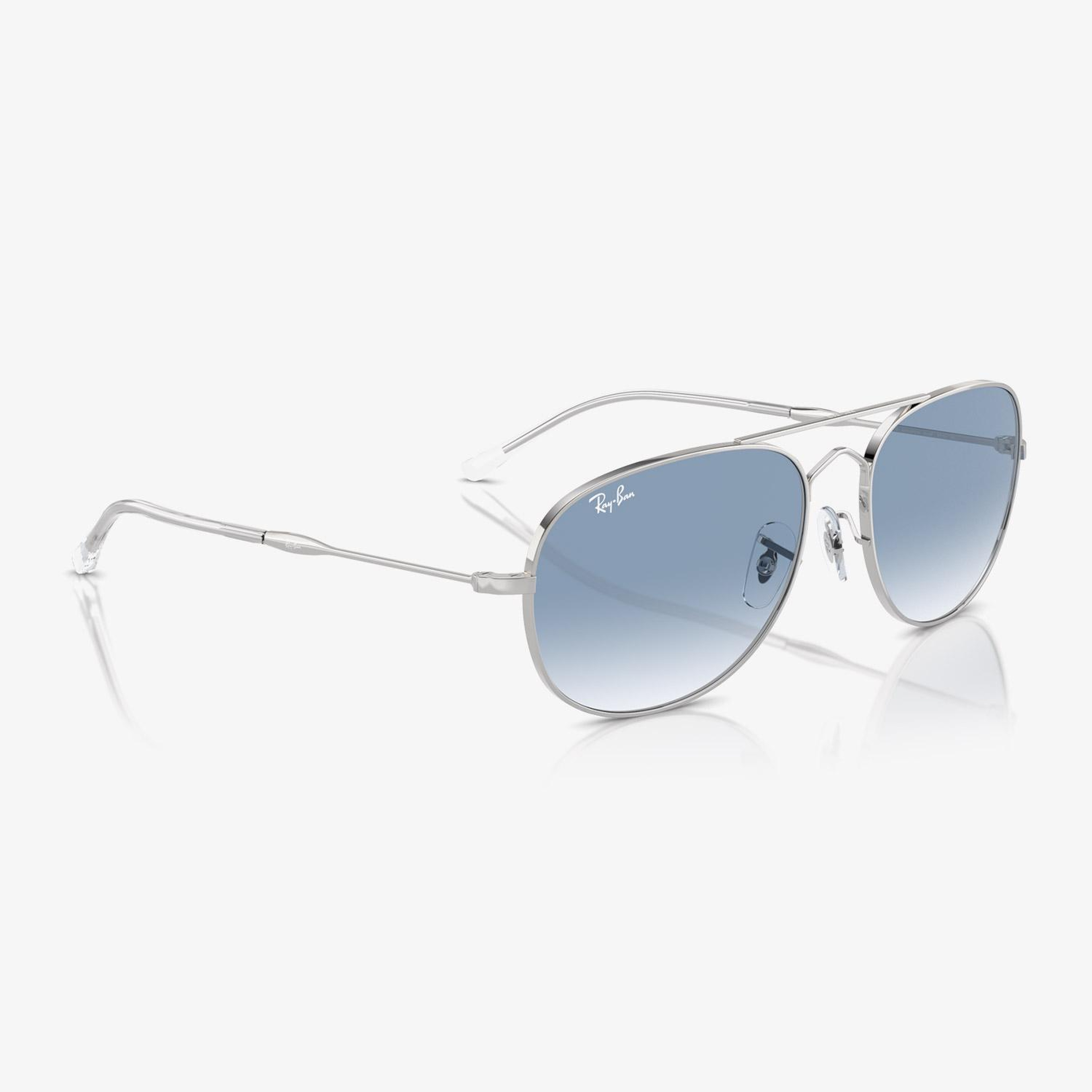RAY-BAN Bain Bridge Unisex Gümüş Güneş Gözlüğü