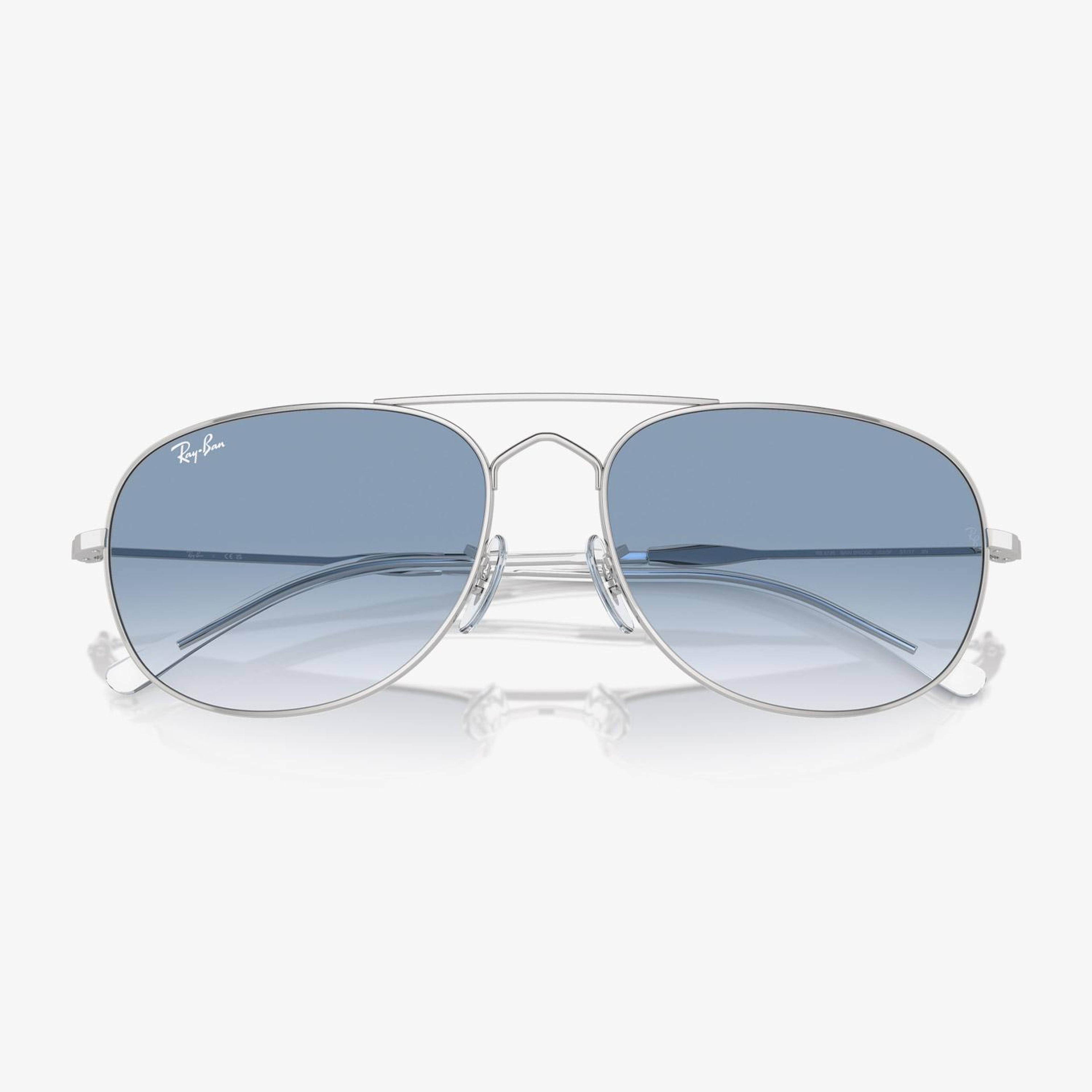 RAY-BAN Bain Bridge Unisex Gümüş Güneş Gözlüğü