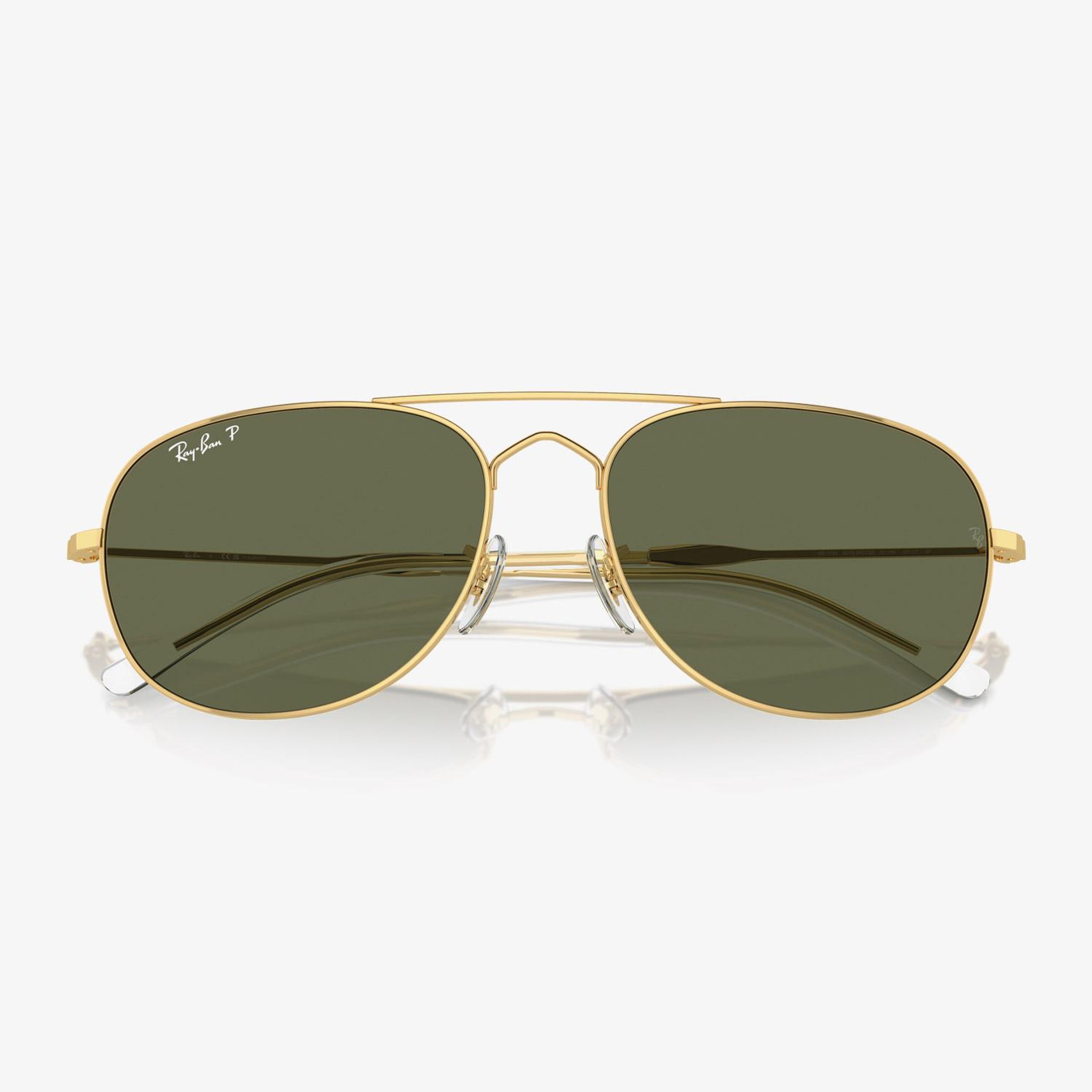 RAY-BAN Bain Bridge Unisex Altın Rengi Güneş Gözlüğü