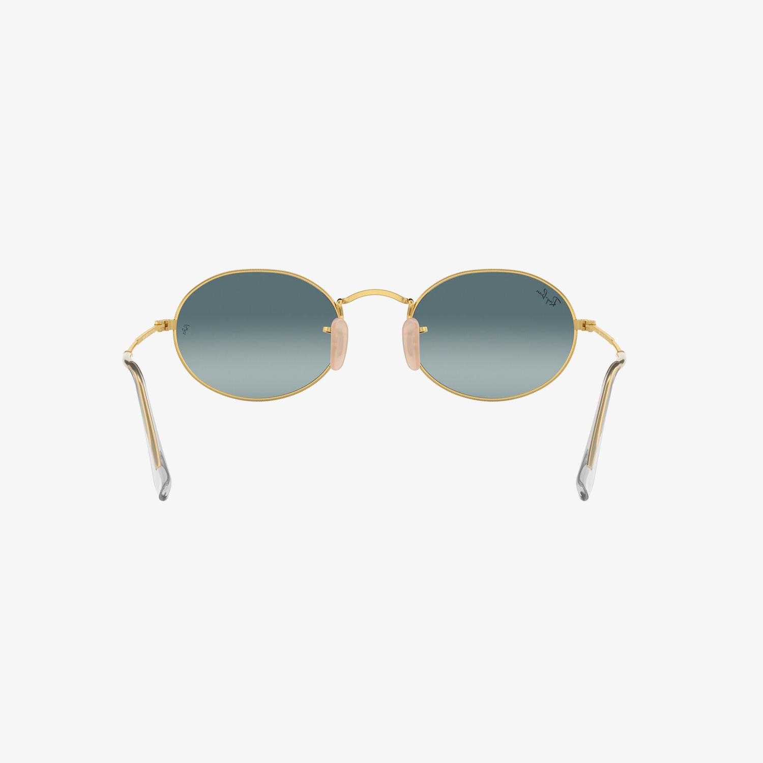 RAY-BAN 0RB3547 Oval Unisex Gold Güneş Gözlüğü