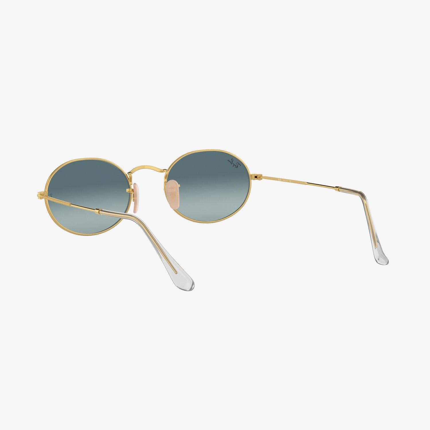 RAY-BAN 0RB3547 Oval Unisex Gold Güneş Gözlüğü