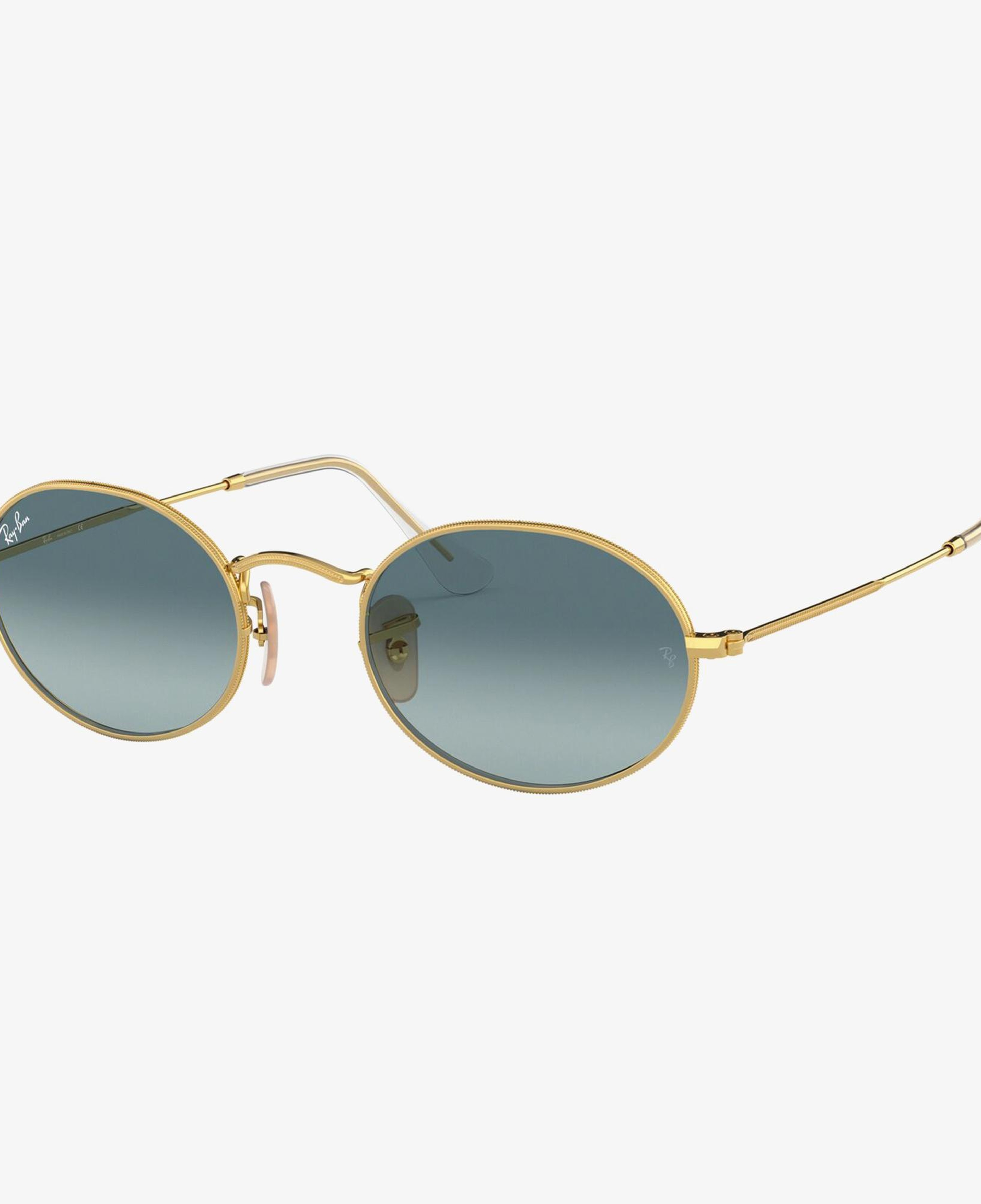 RAY-BAN 0RB3547 Oval Unisex Gold Güneş Gözlüğü