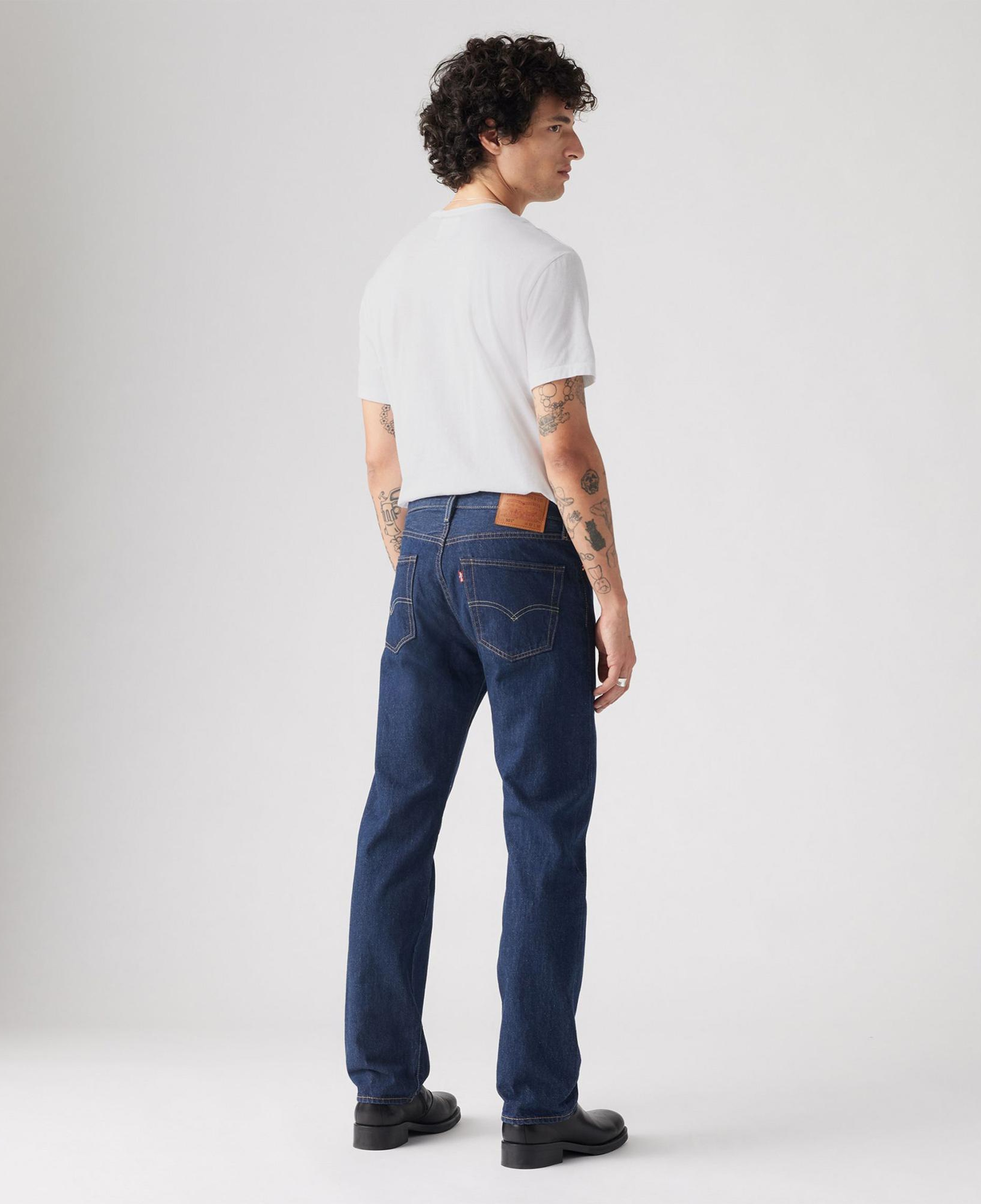 Levi's 501 Original Local Onewash Erkek Lacivert Jean