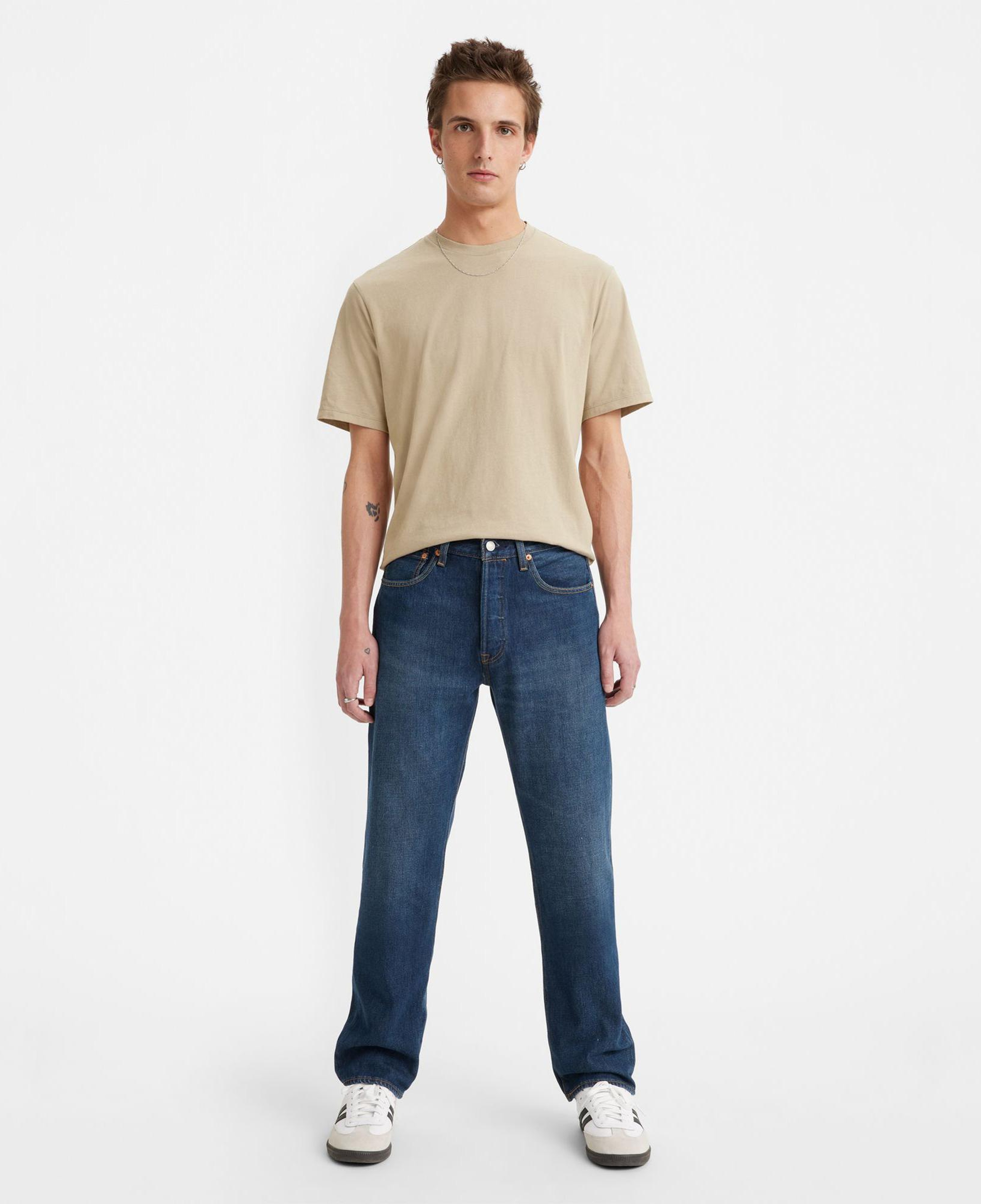 Levi's 501 Original Over Head Erkek Lacivert Jean