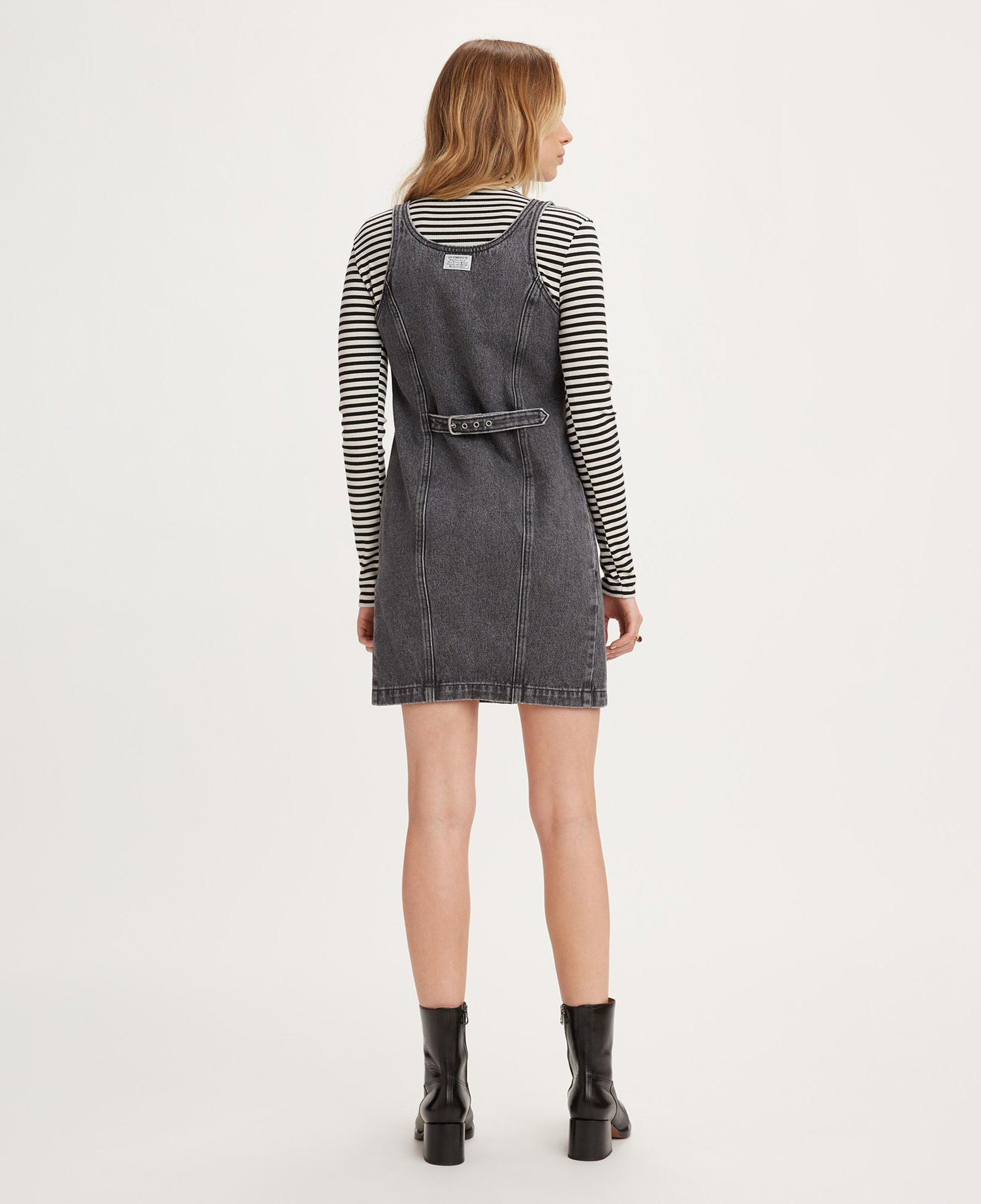 Levi's Tuli Denim Mini Dress Kadın Gri Elbise