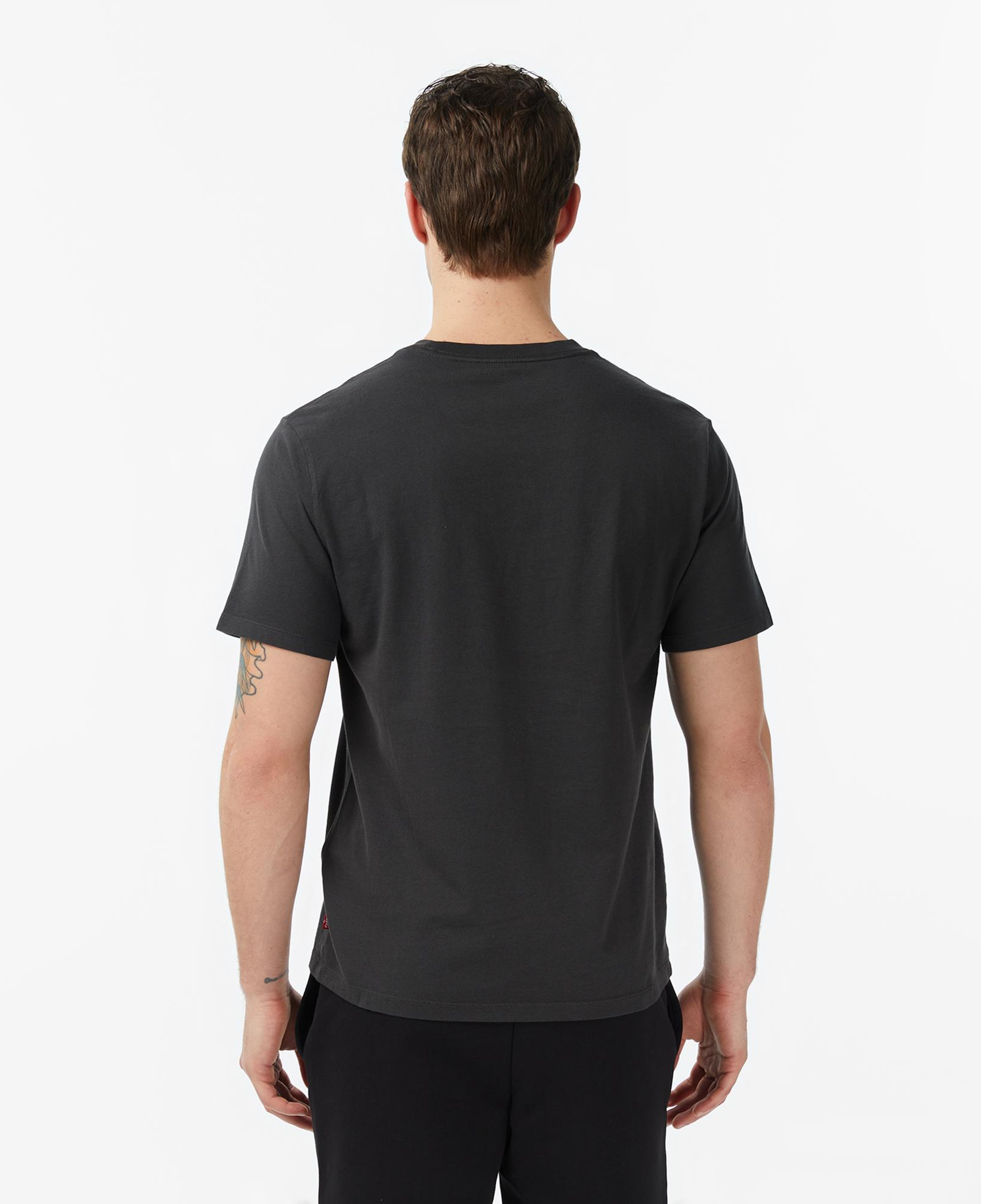 Levi's Graphic Crewneck Mini Sportswear Erkek Antrasit T-Shirt