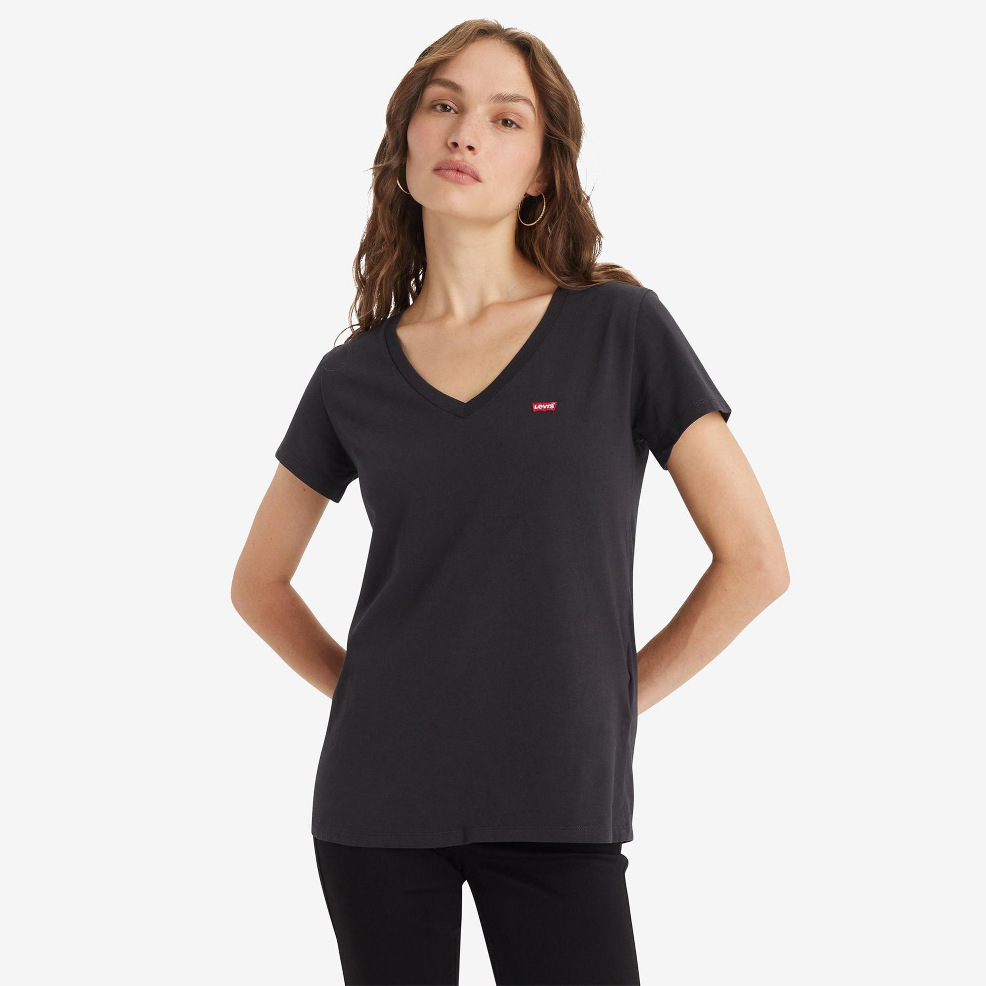 Levi's Perfect Kadın Siyah T-Shirt