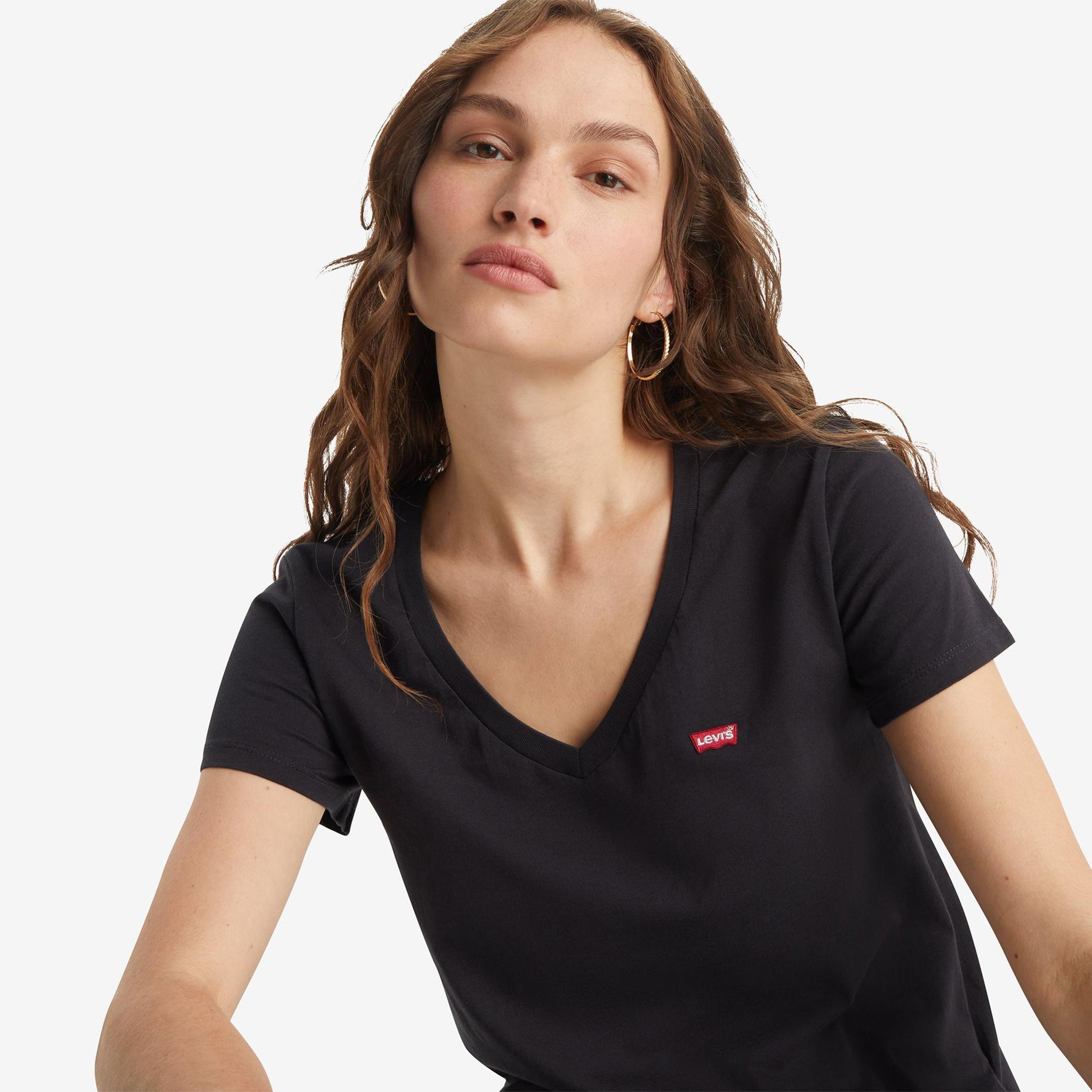 Levi's Perfect Kadın Siyah T-Shirt