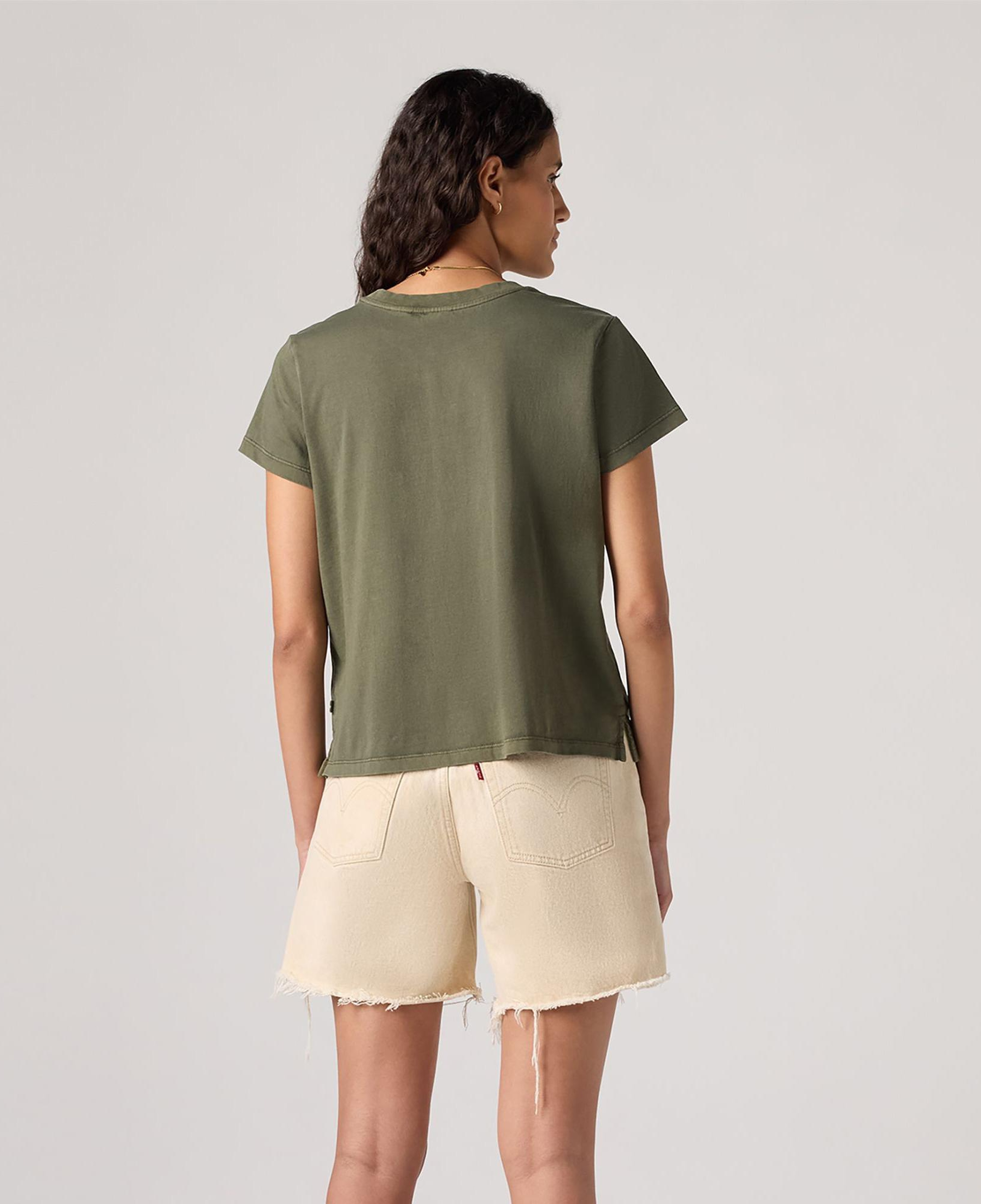 Levi's Graphic Boxy  Kadın Haki T-Shirt