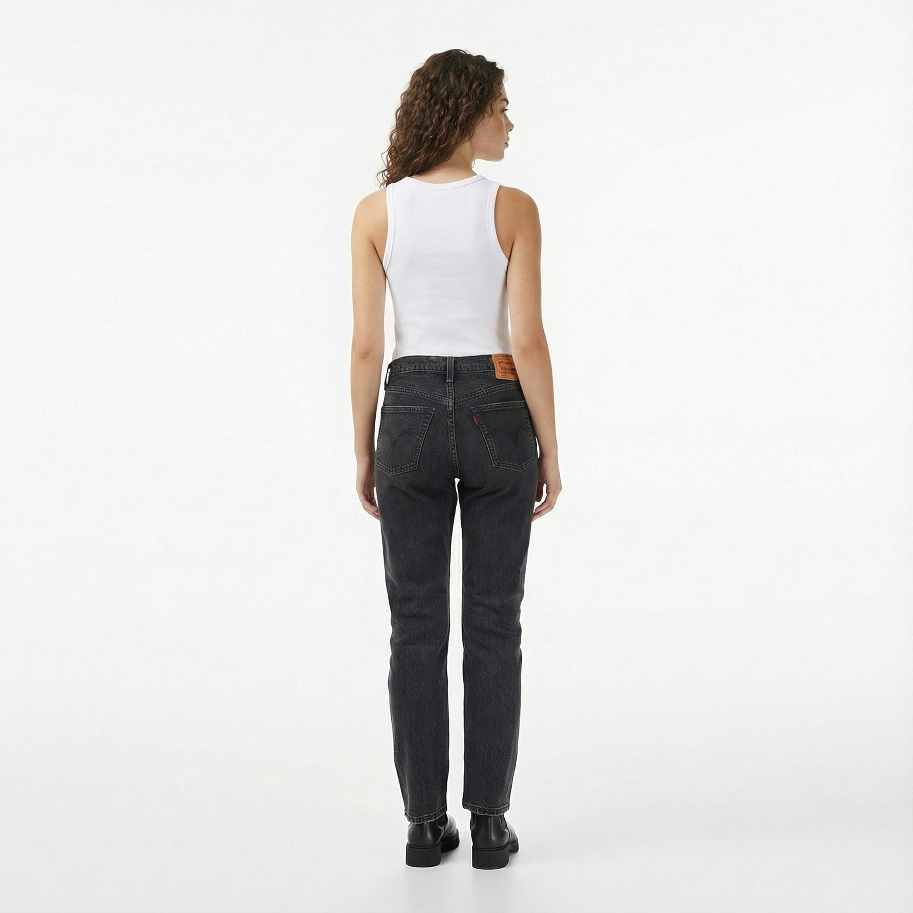 Levi's 501 Kadın Siyah Jean