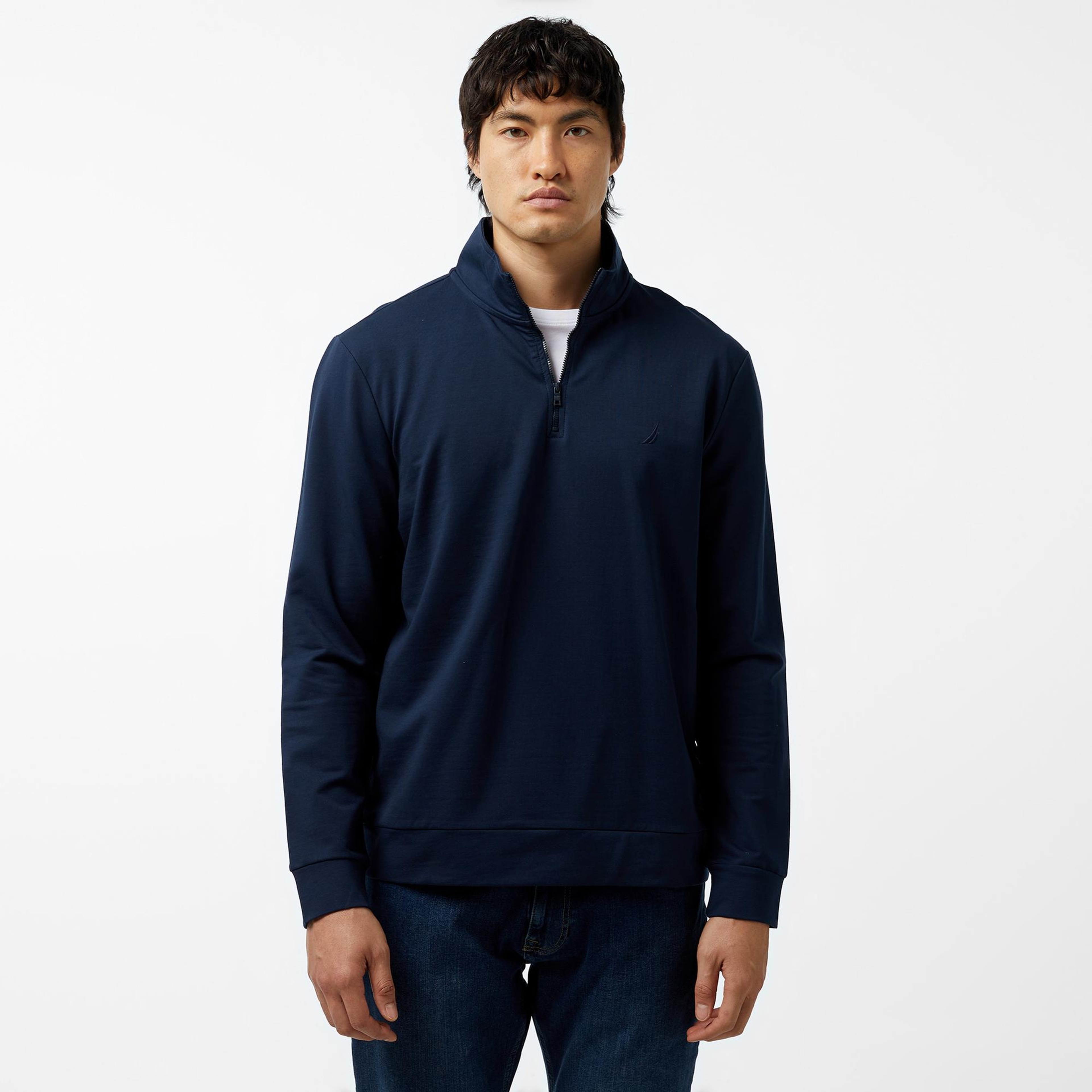Nautica Erkek Lacivert Regular Fit Sweatshirt