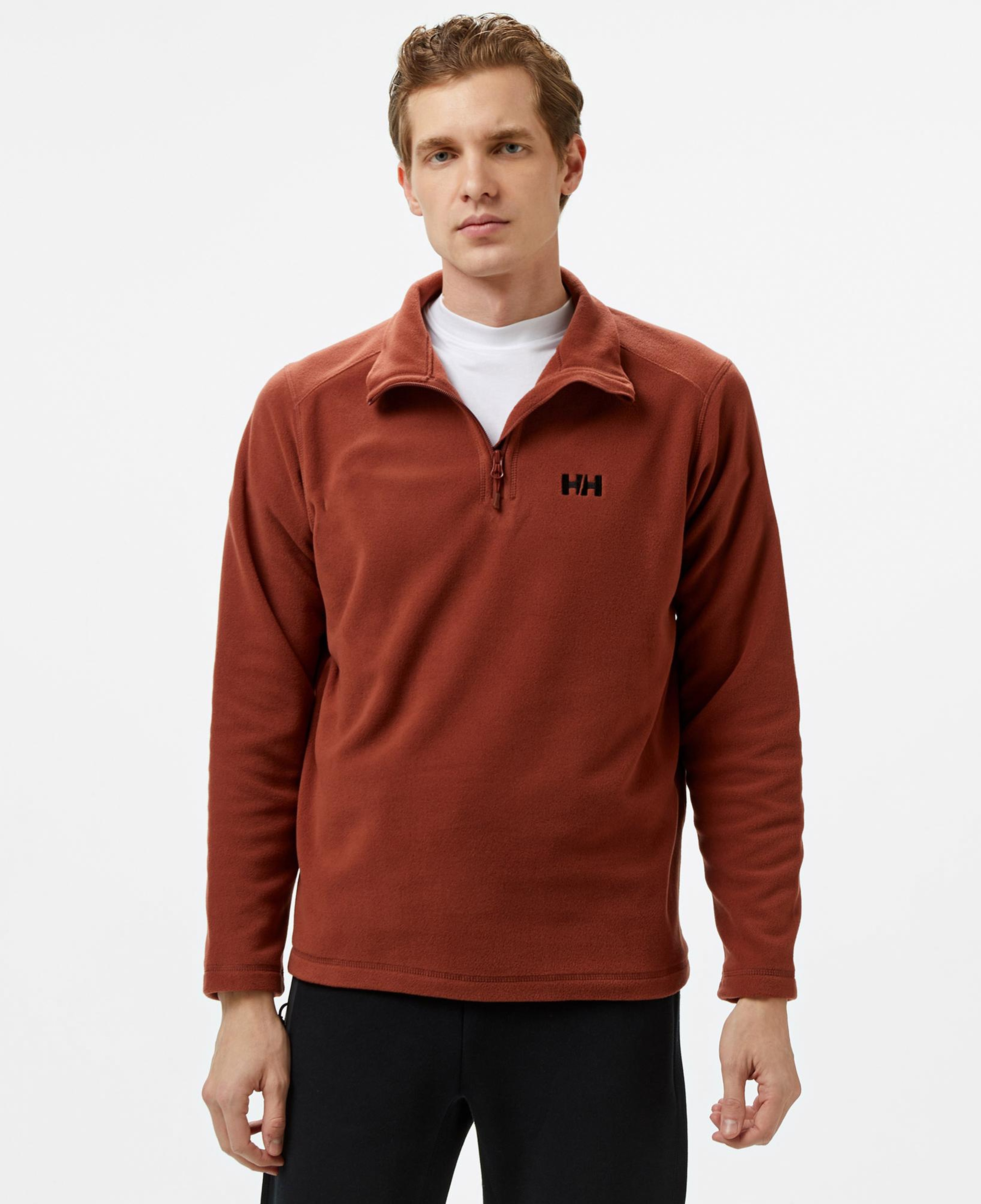 Helly Hansen Mount Erkek Bordo Polar Sweatshirt