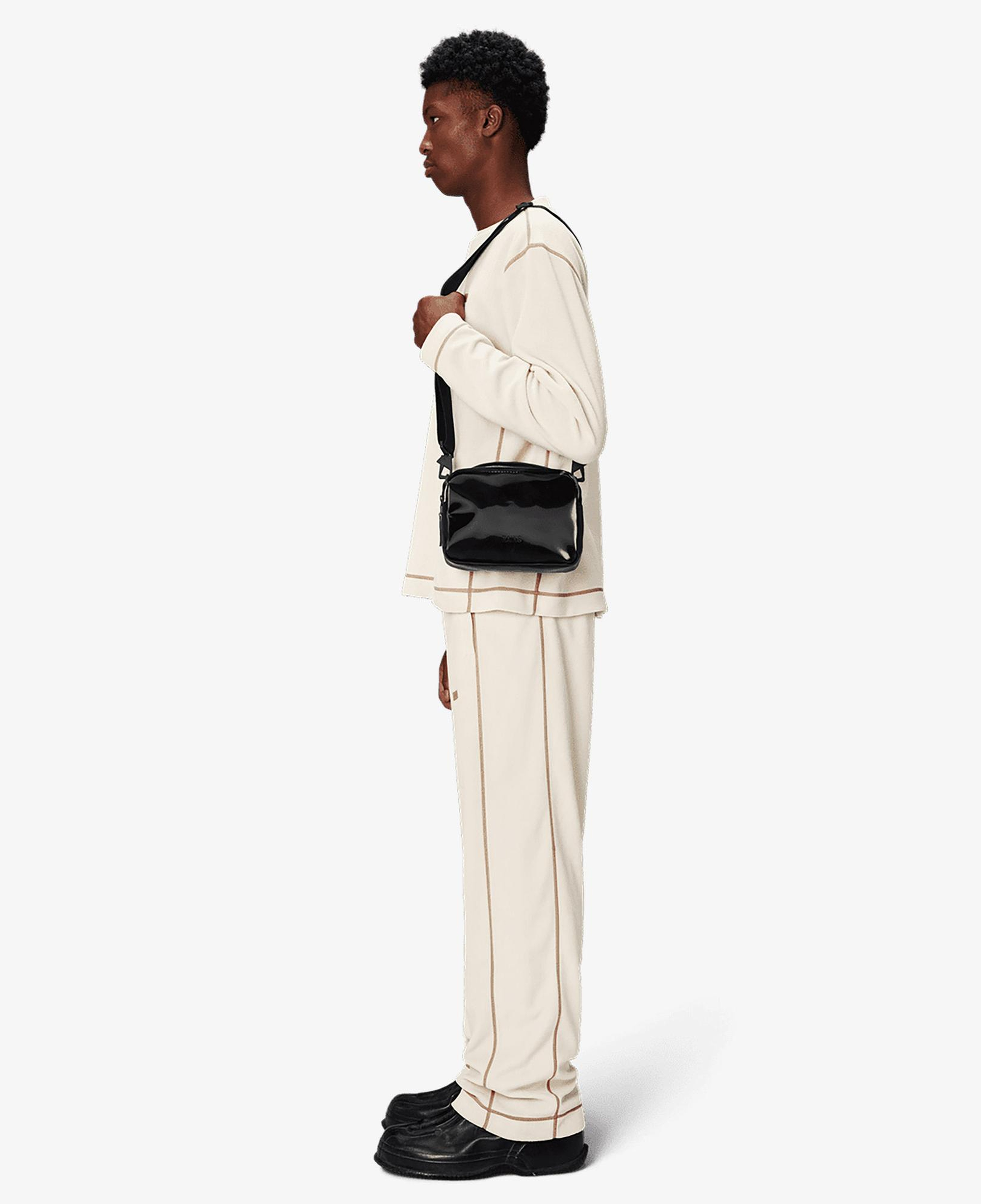 Rains Box Bag W3 Unisex Siyah Omuz Çantası