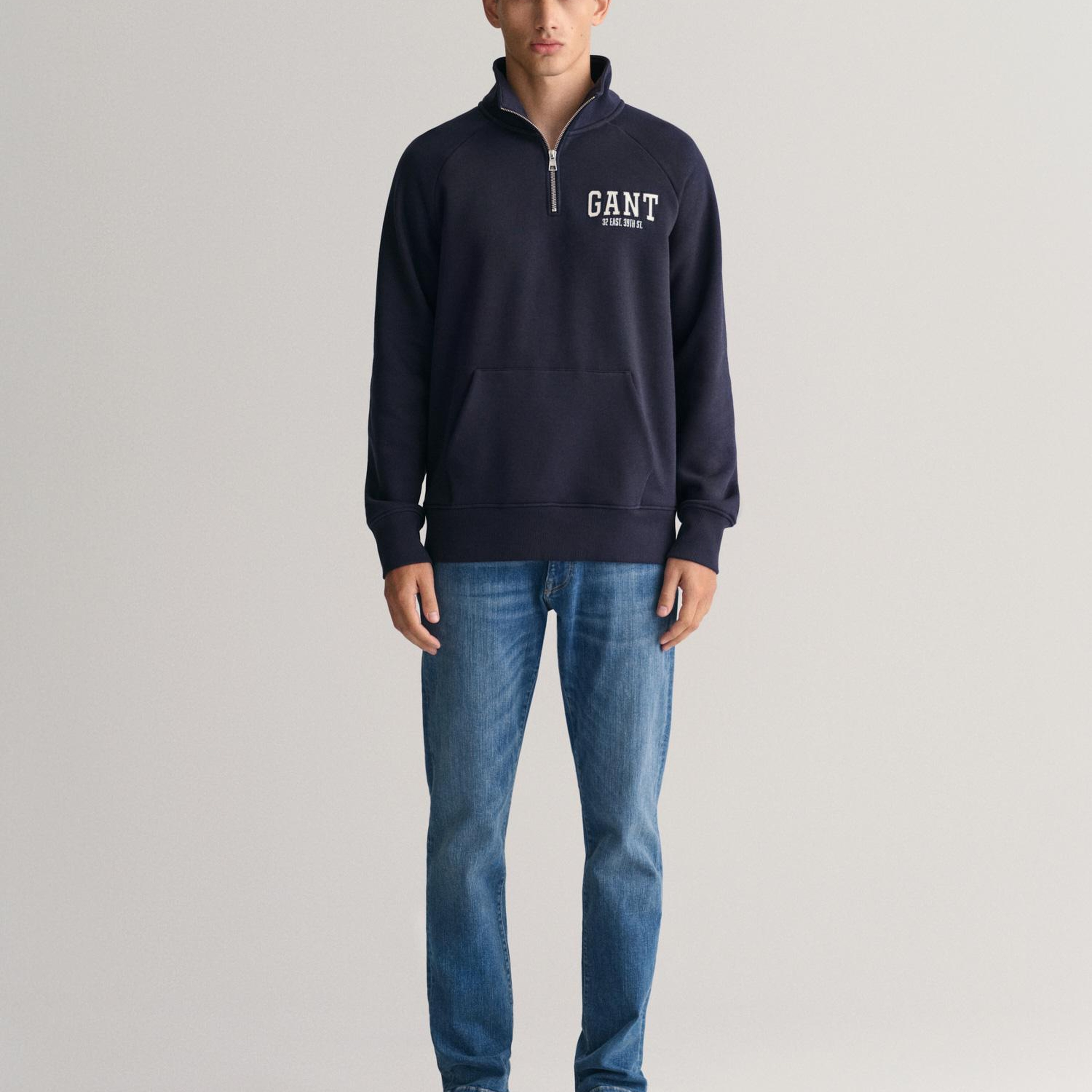 GANT Erkek Mavi Extra Slim Fit Jean Pantolon