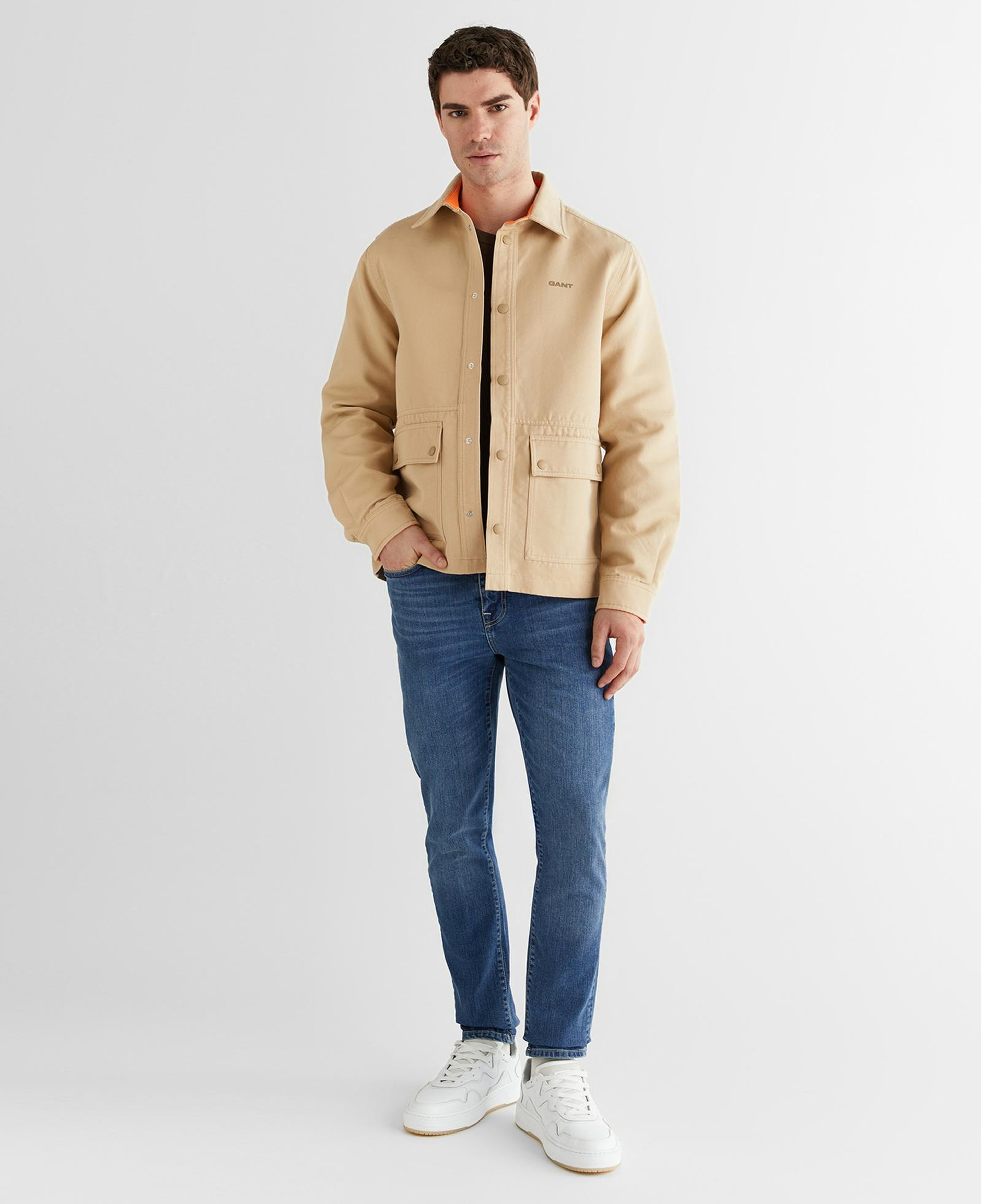 GANT Erkek Mavi Extra Slim Fit Jean