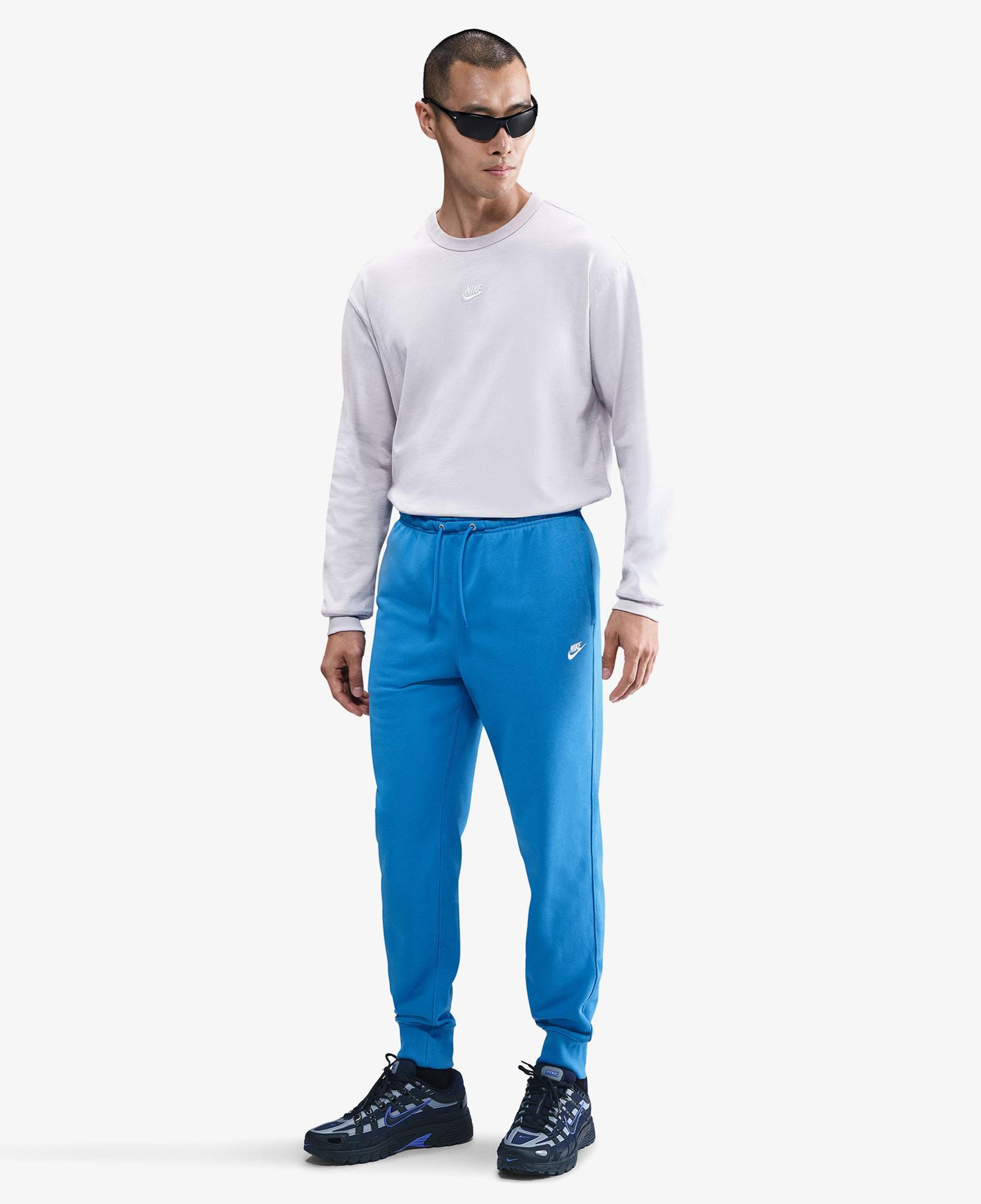 Nike Club Erkek Mavi Eşofman Altı