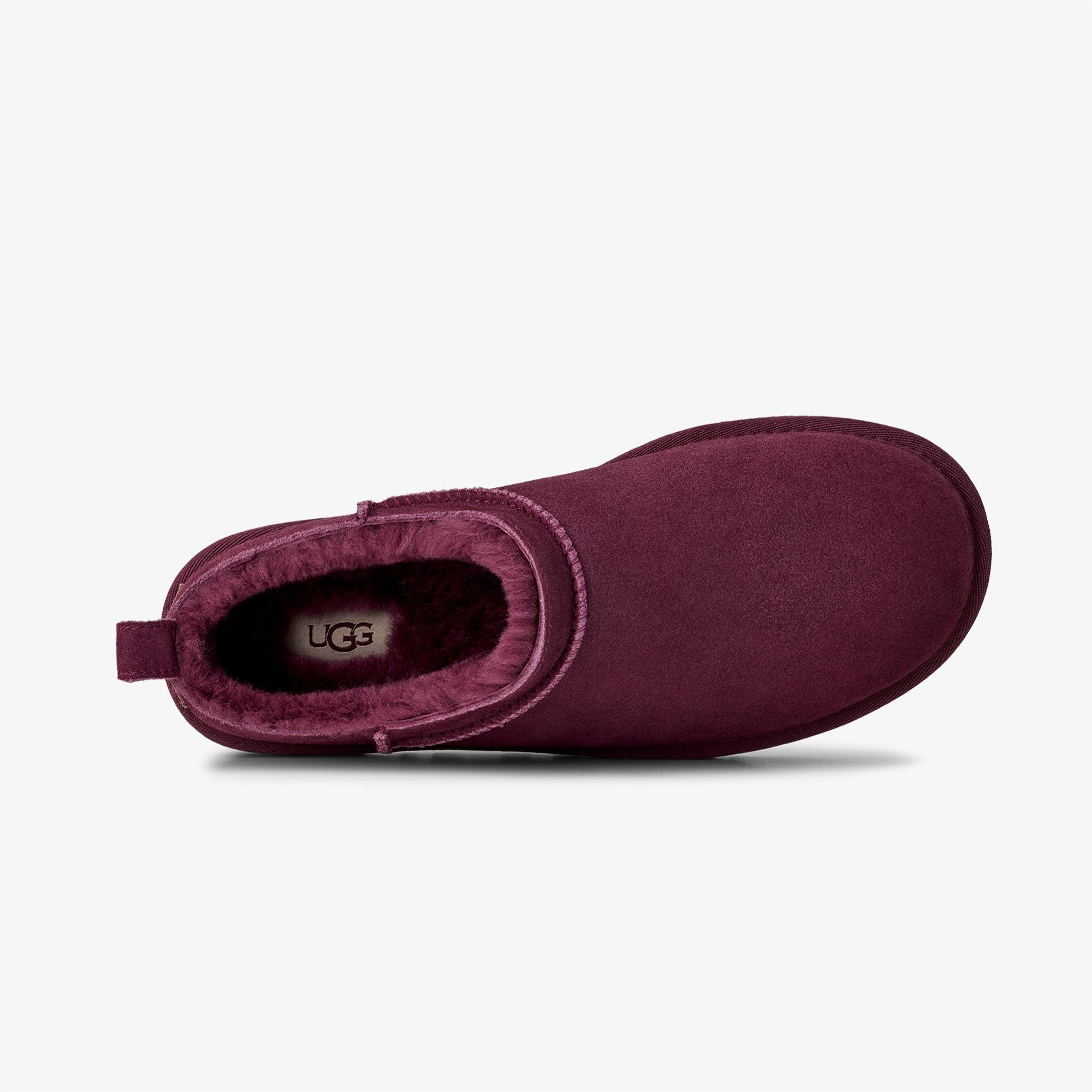 UGG Classic Micro Kadın Bordo Bot