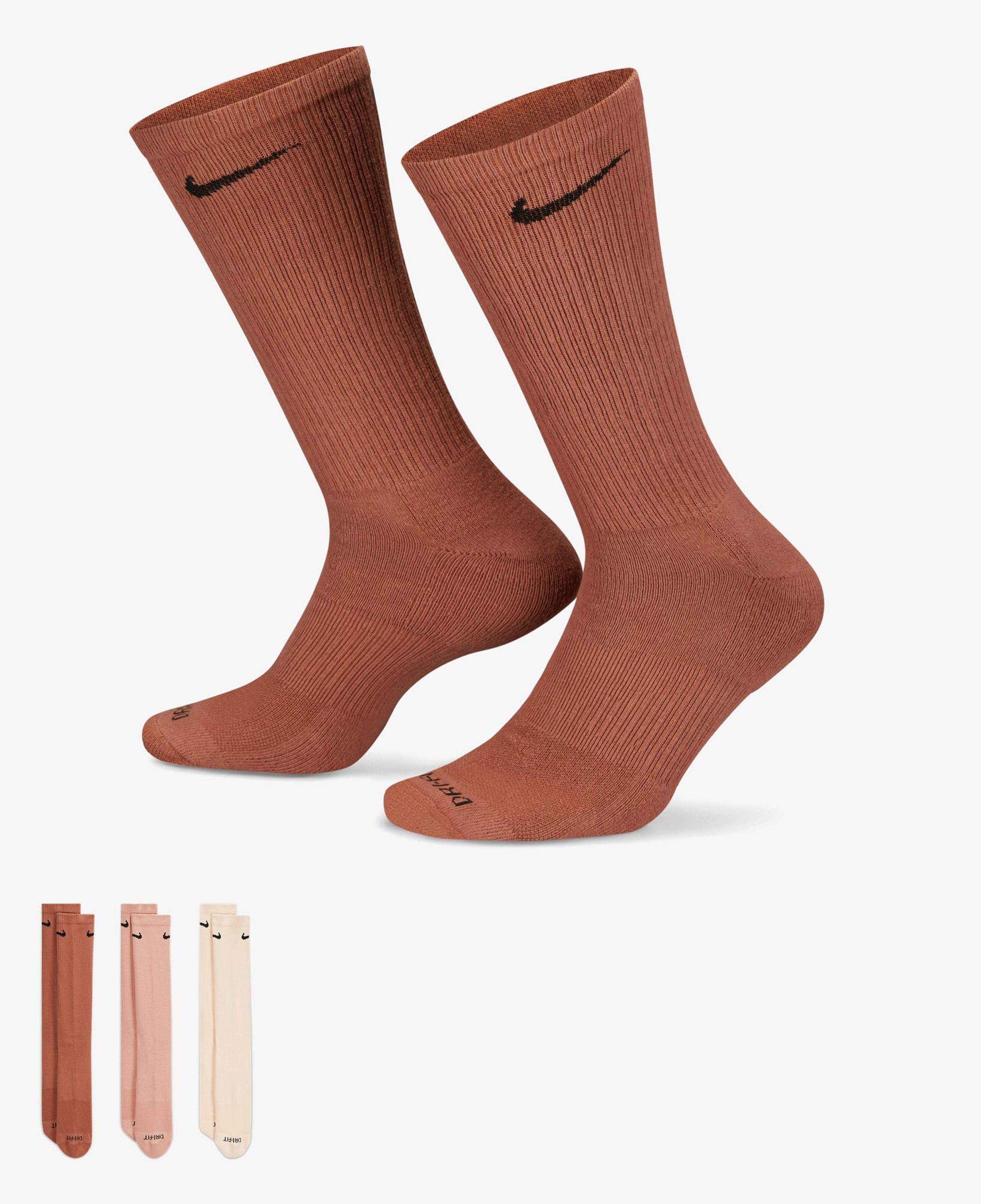 Nike Everyday Plus Cushioned 3' lü Unisex Renkli Çorap