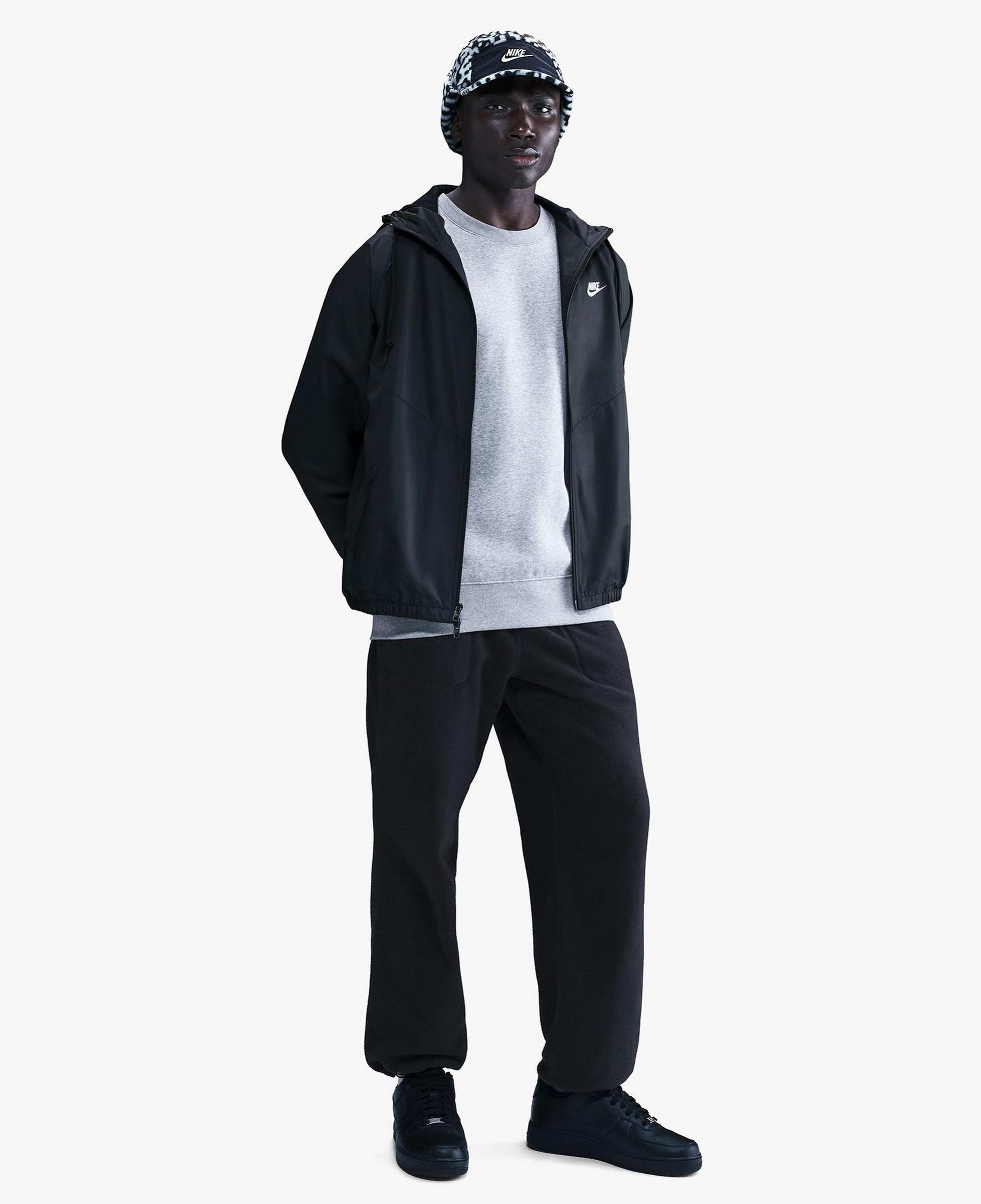 Nike Windrunner Erkek Siyah Ceket