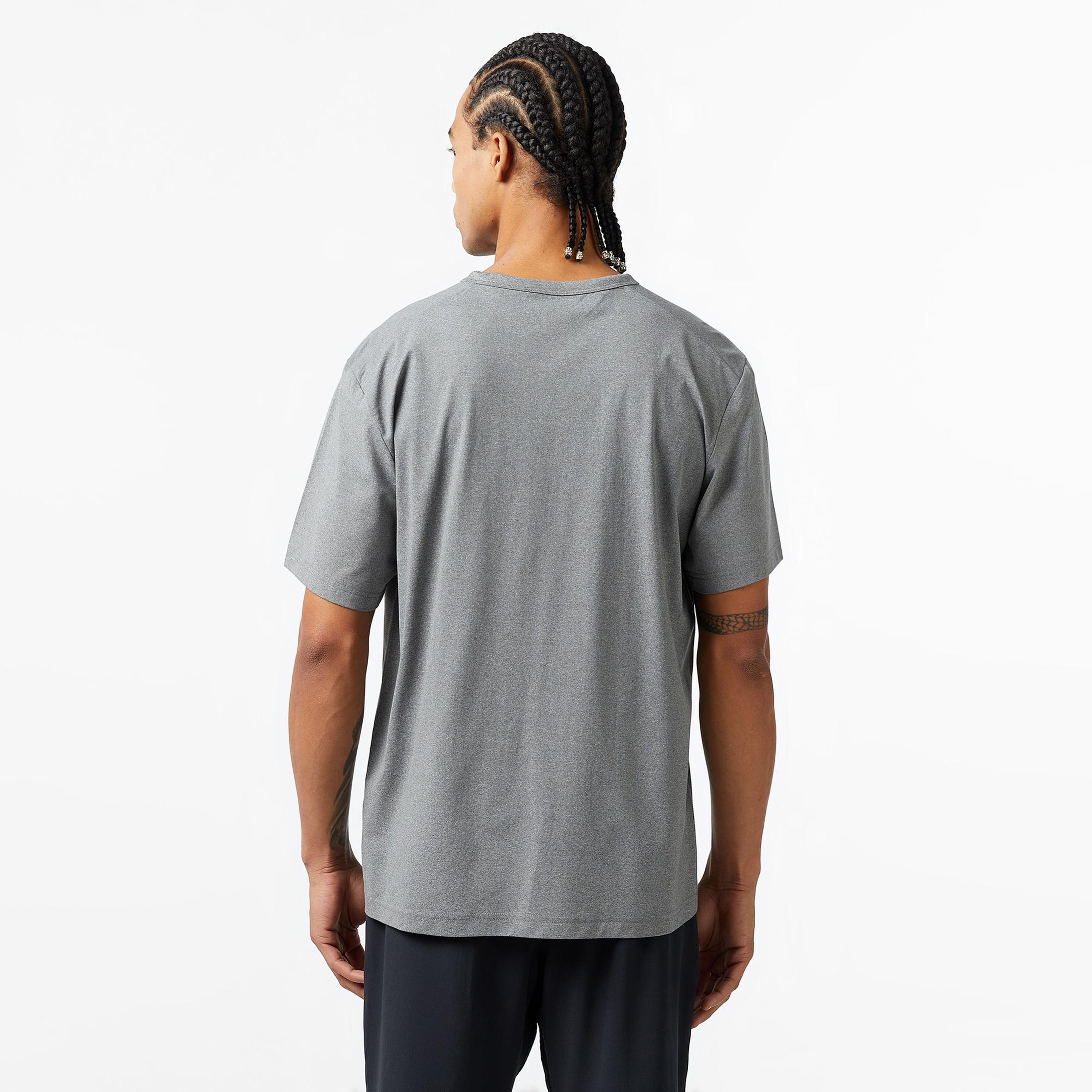 Nike Dri-Fit Hyverse Erkek Gri T-Shirt