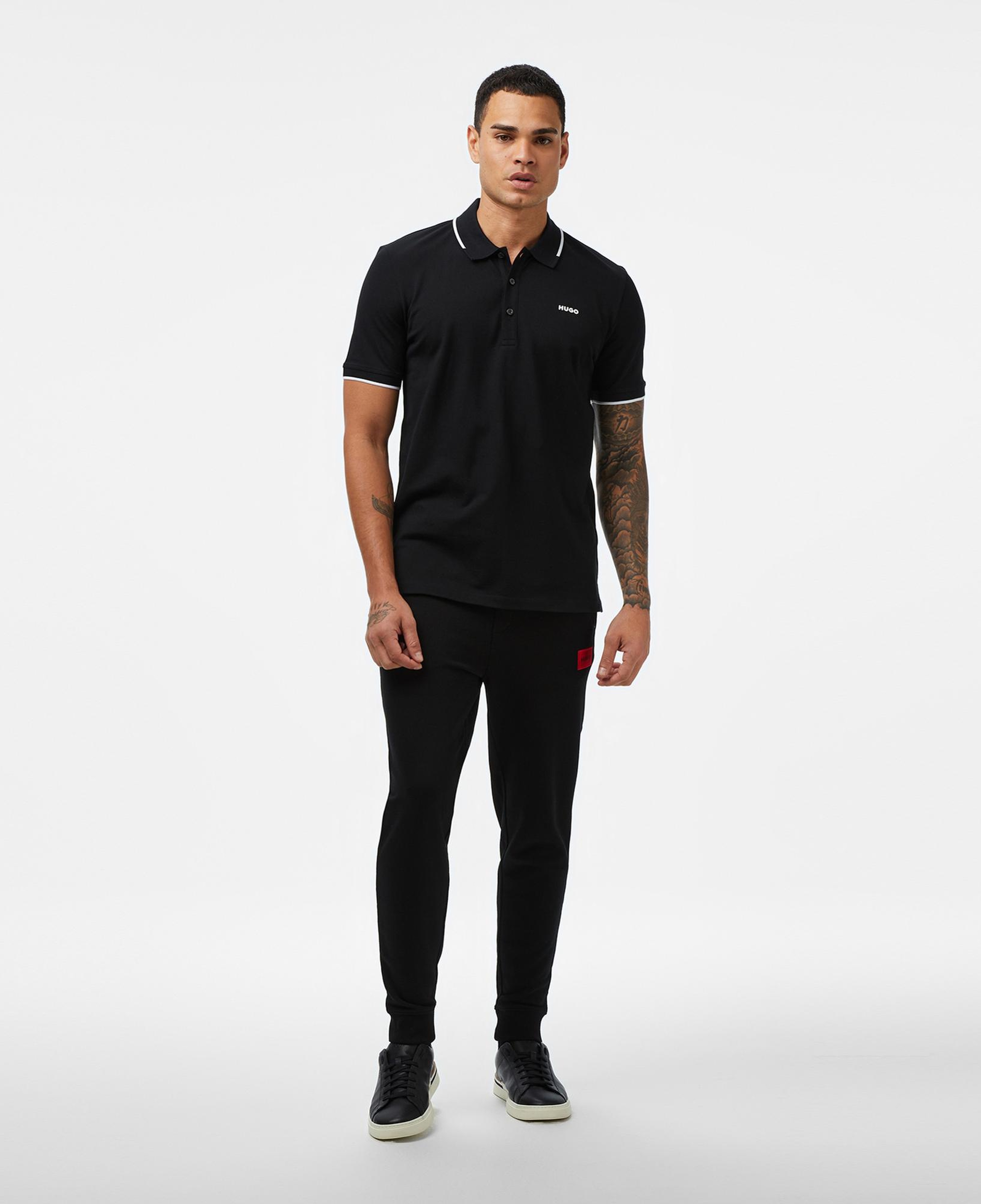 Hugo Dinoso 222 Erkek Siyah Polo