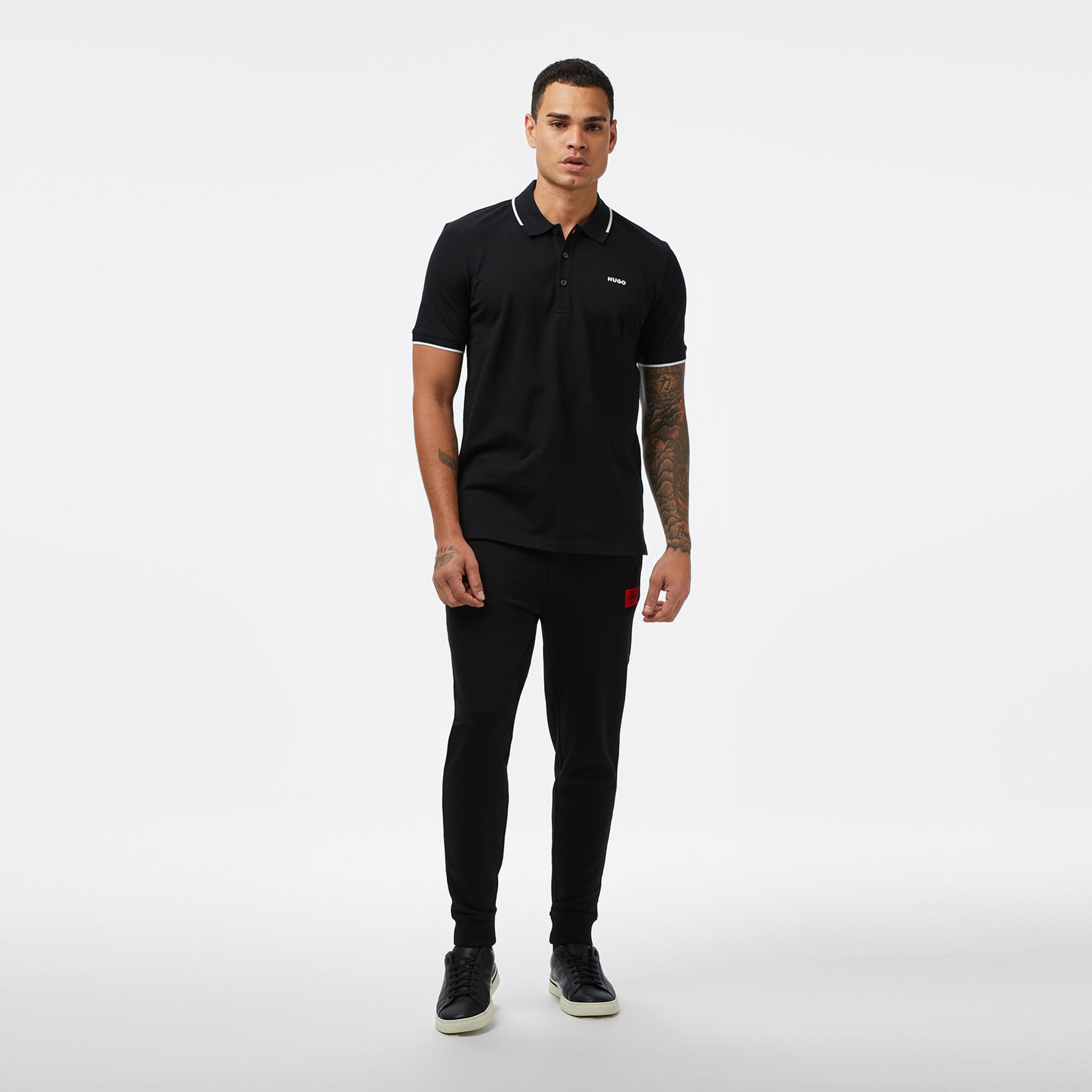 Hugo Dinoso 222 Erkek Siyah Polo