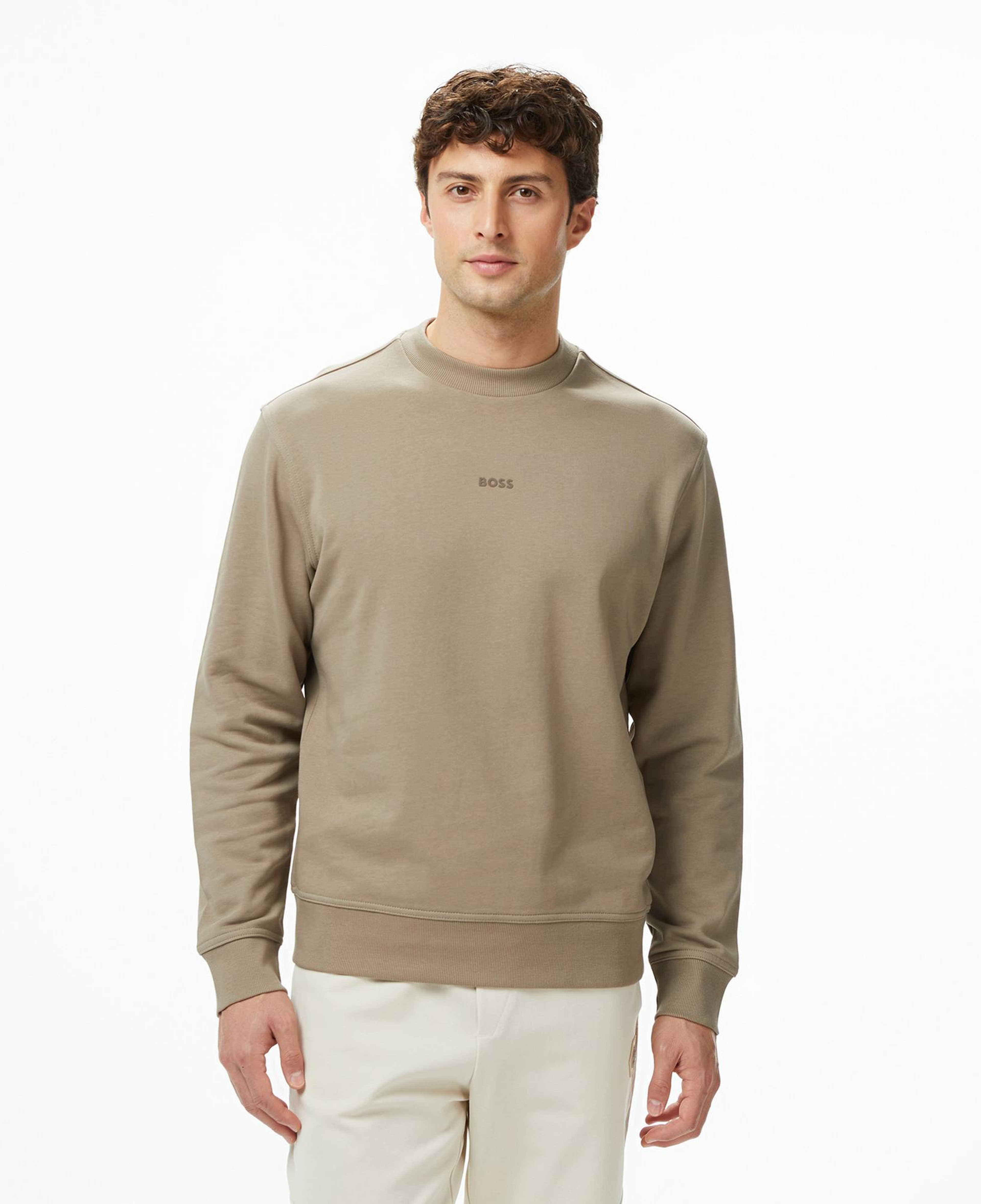 Boss Erkek Yeşil Sweatshirt