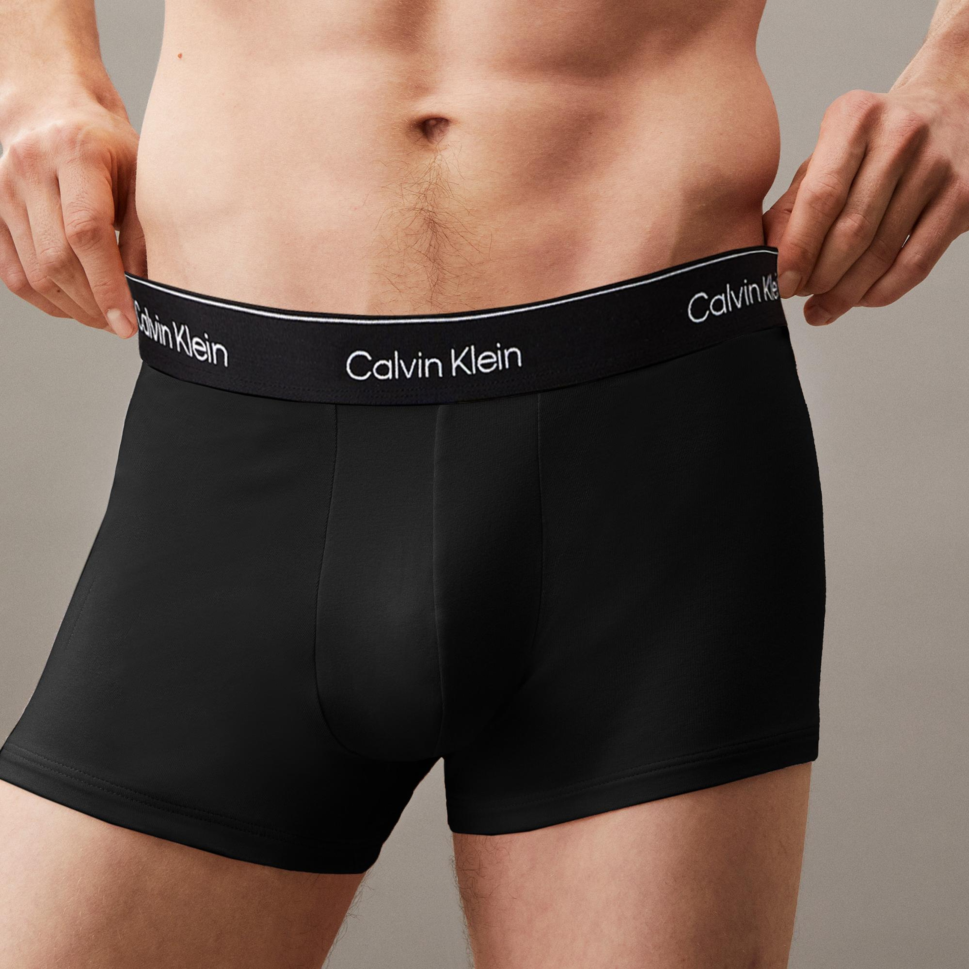 Calvin Klein Trunk 3'lü Erkek Siyah Boxer