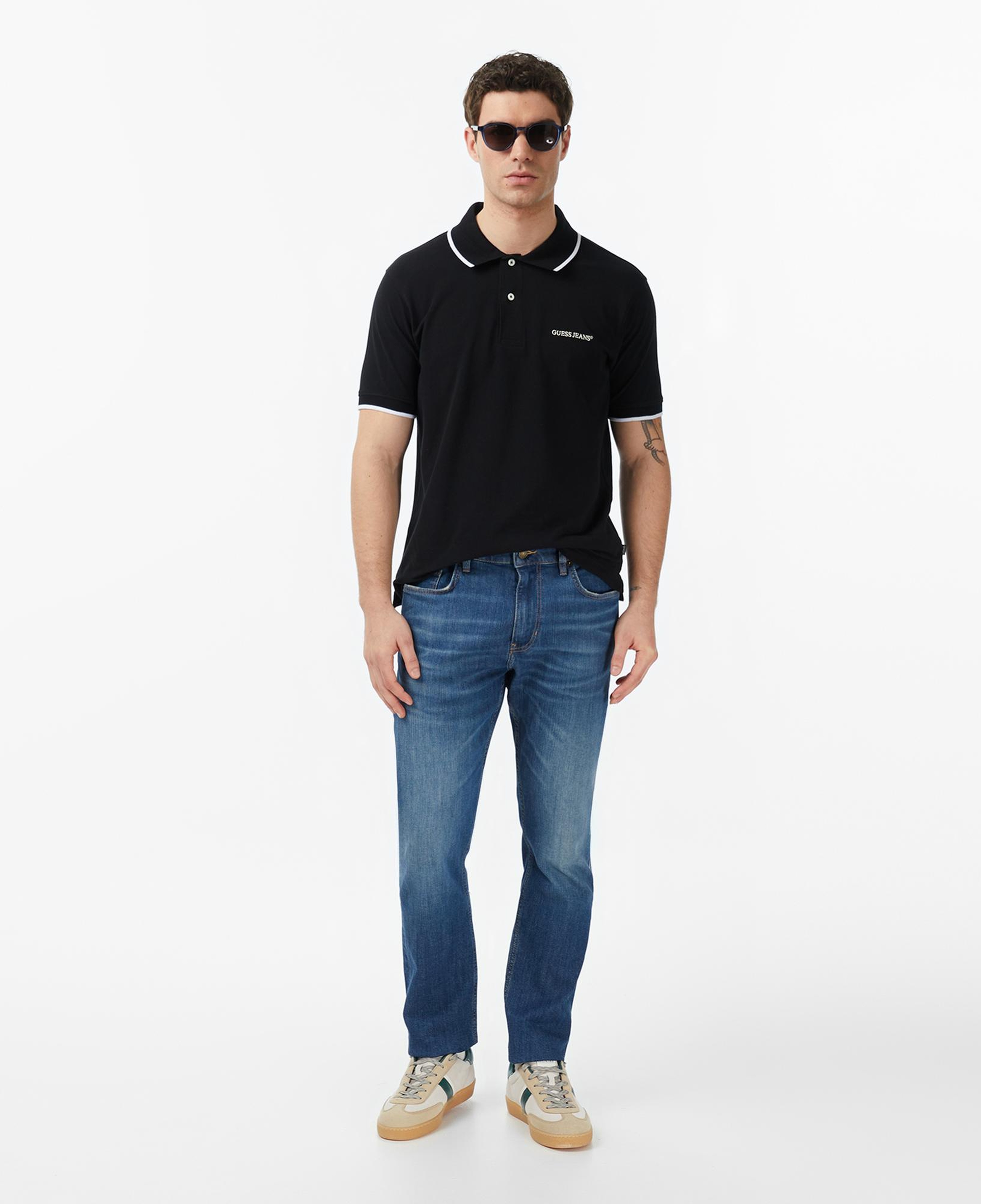 Guess Jeans Embro Regular Fit Erkek Renkli Polo