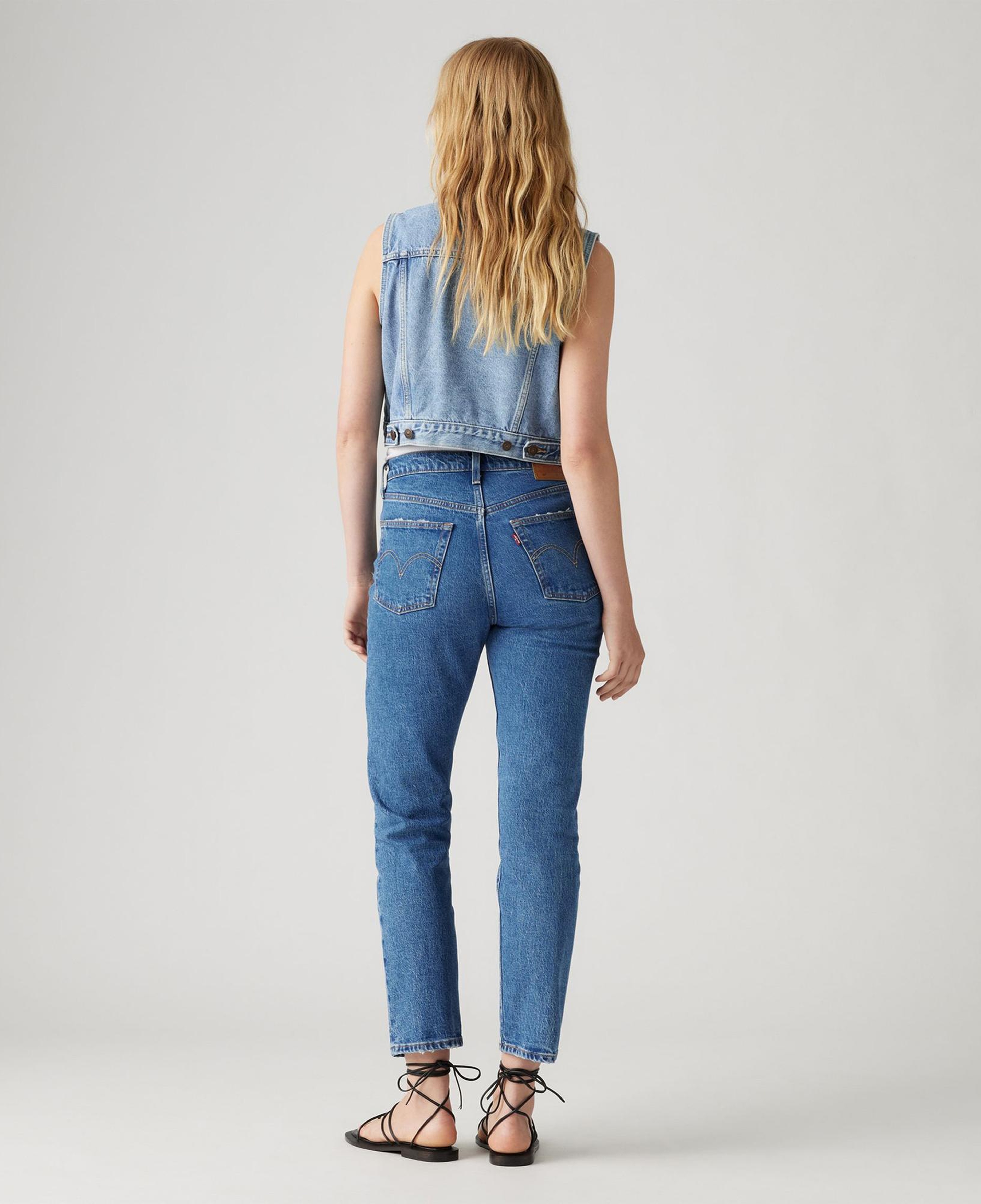 Levi's 501 Crop Jazz Pop Kadın Mavi Jean