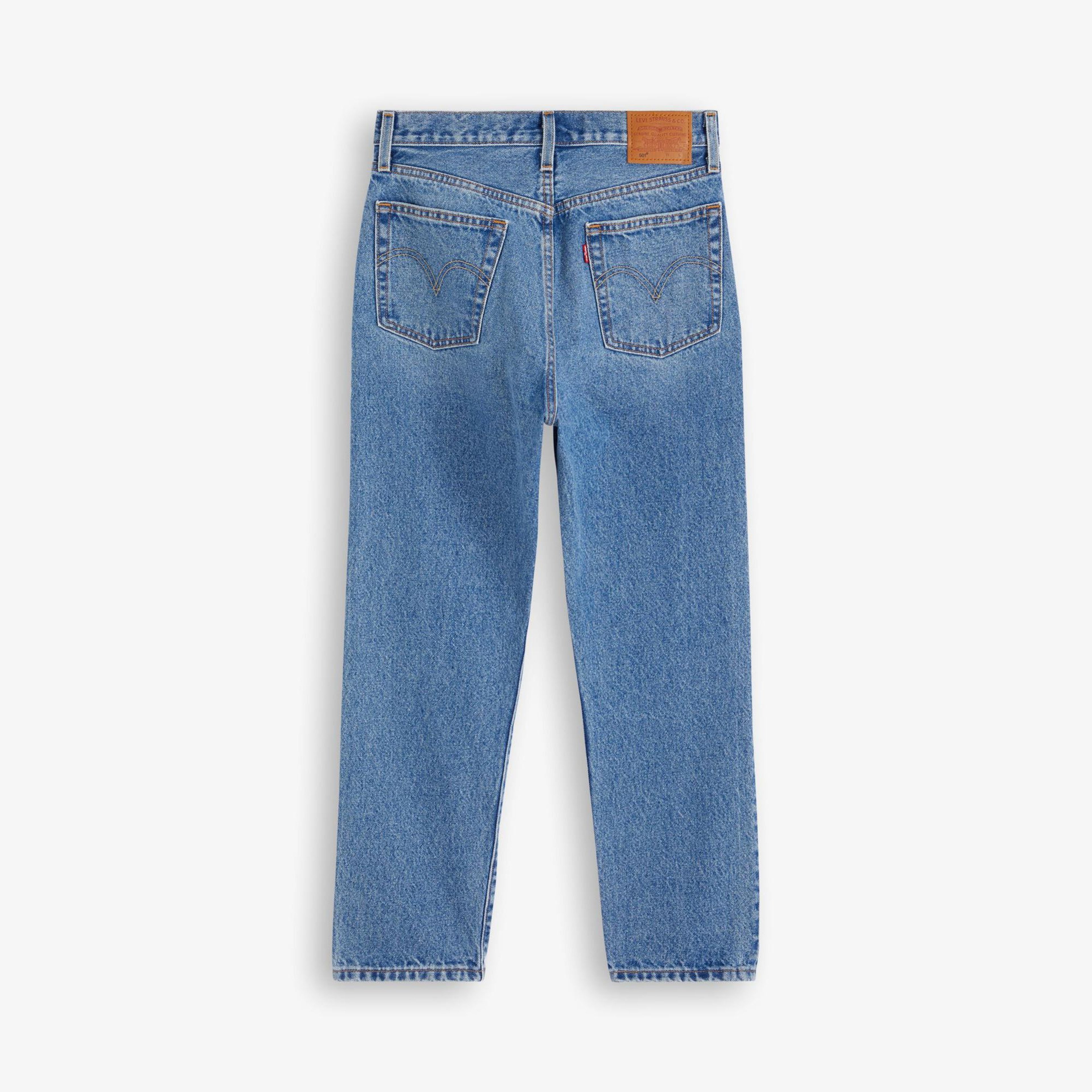 Levi's 501 Crop Must Be Mine Kadın Mavi Jean
