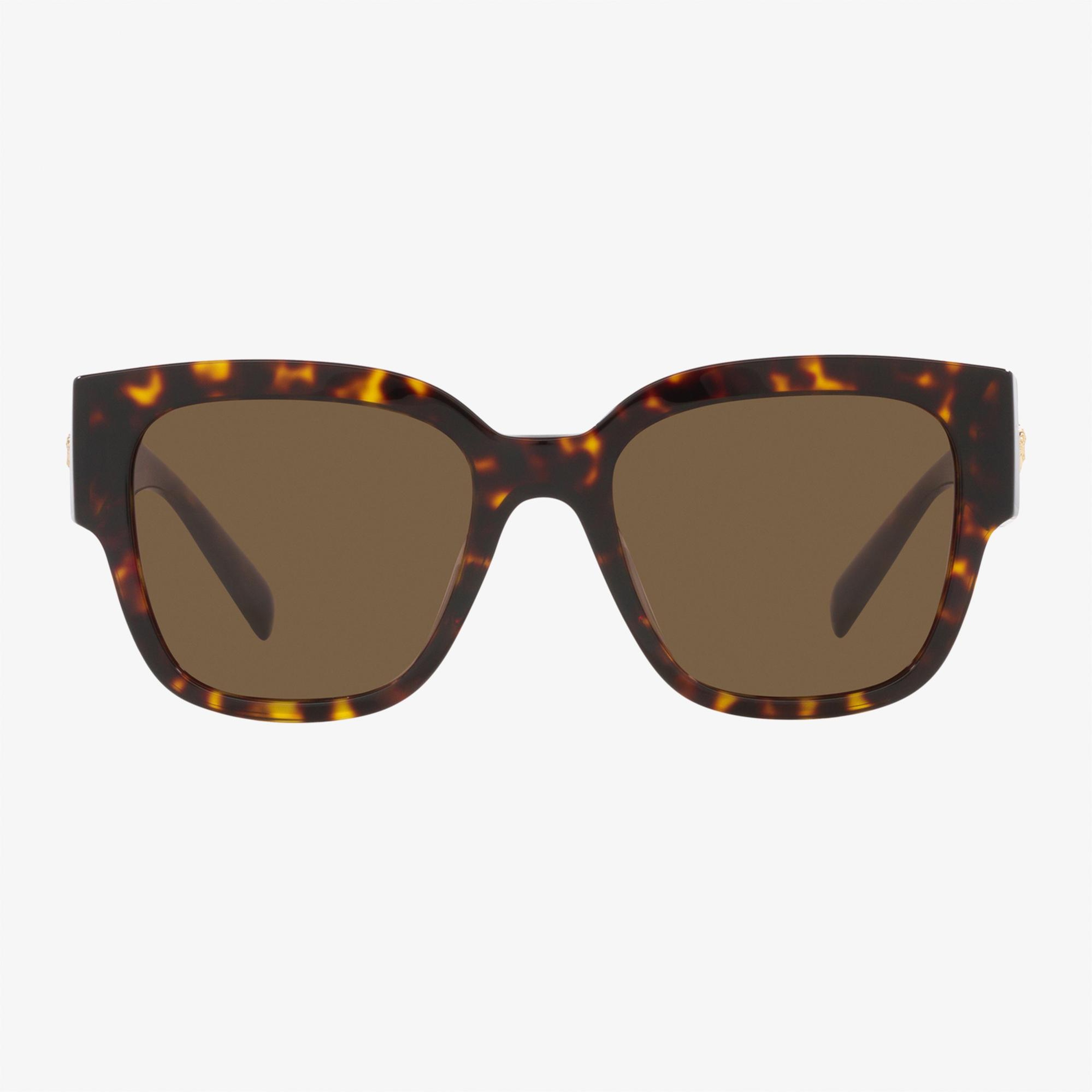 VERSACE 0VE4437U Kadın Kahverengi Güneş Gözlüğü