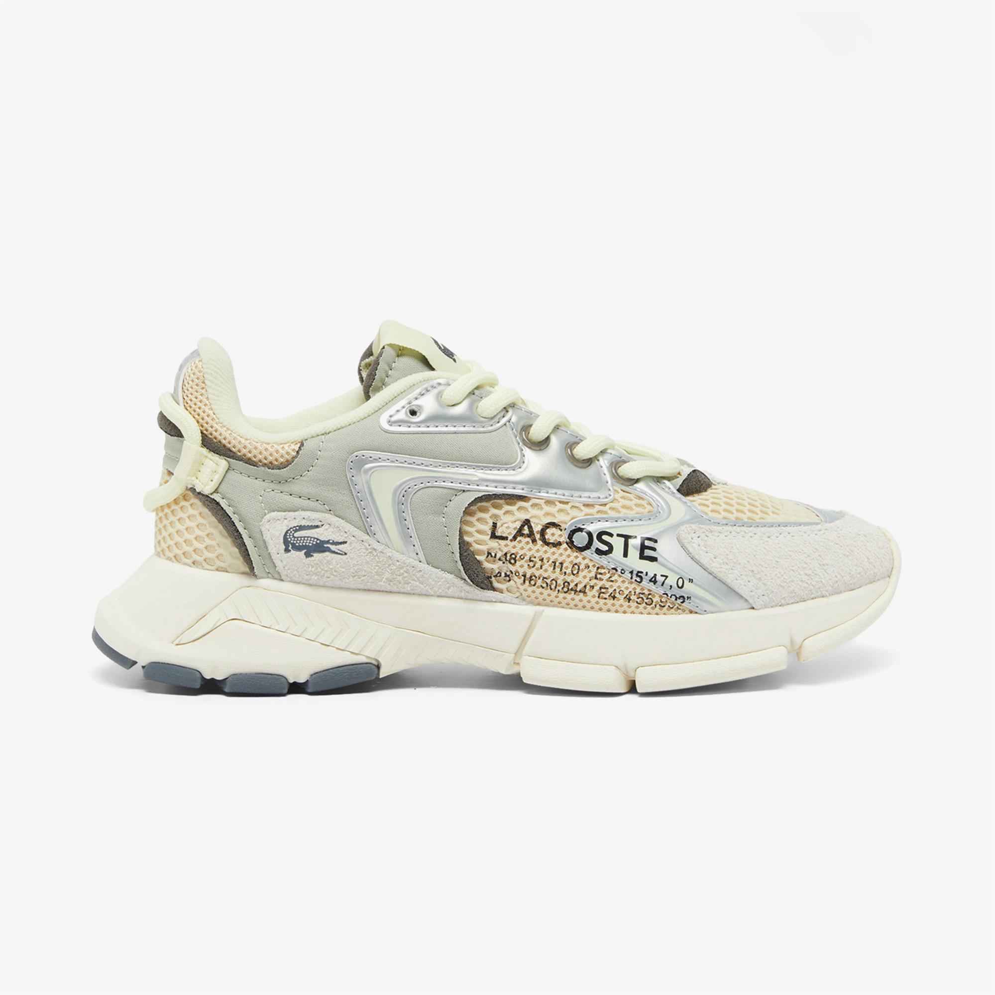 Lacoste L003 Neo Kadın Bej Sneaker