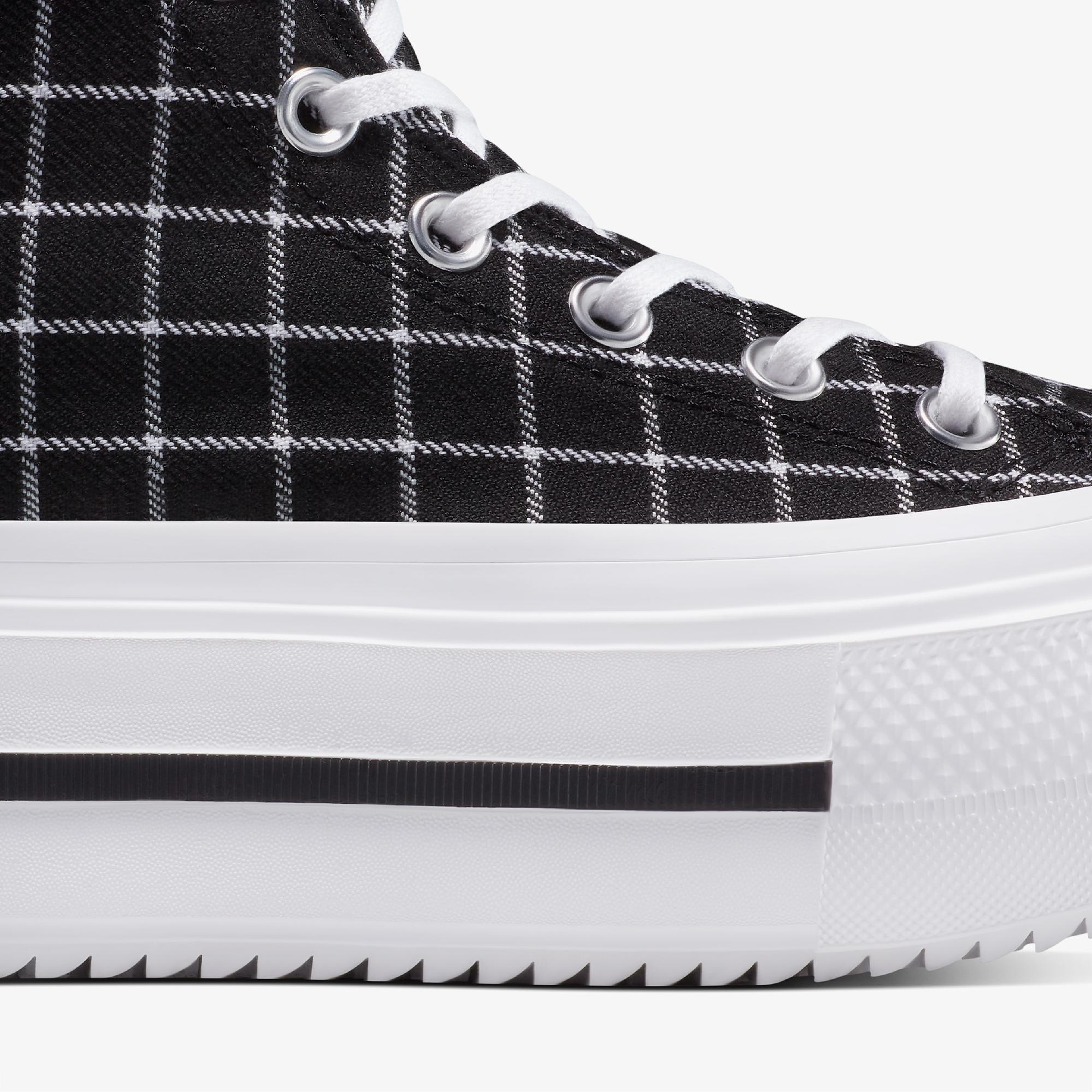 Converse Chuck Taylor All Star Lift Double Stack Unisex Siyah Sneaker