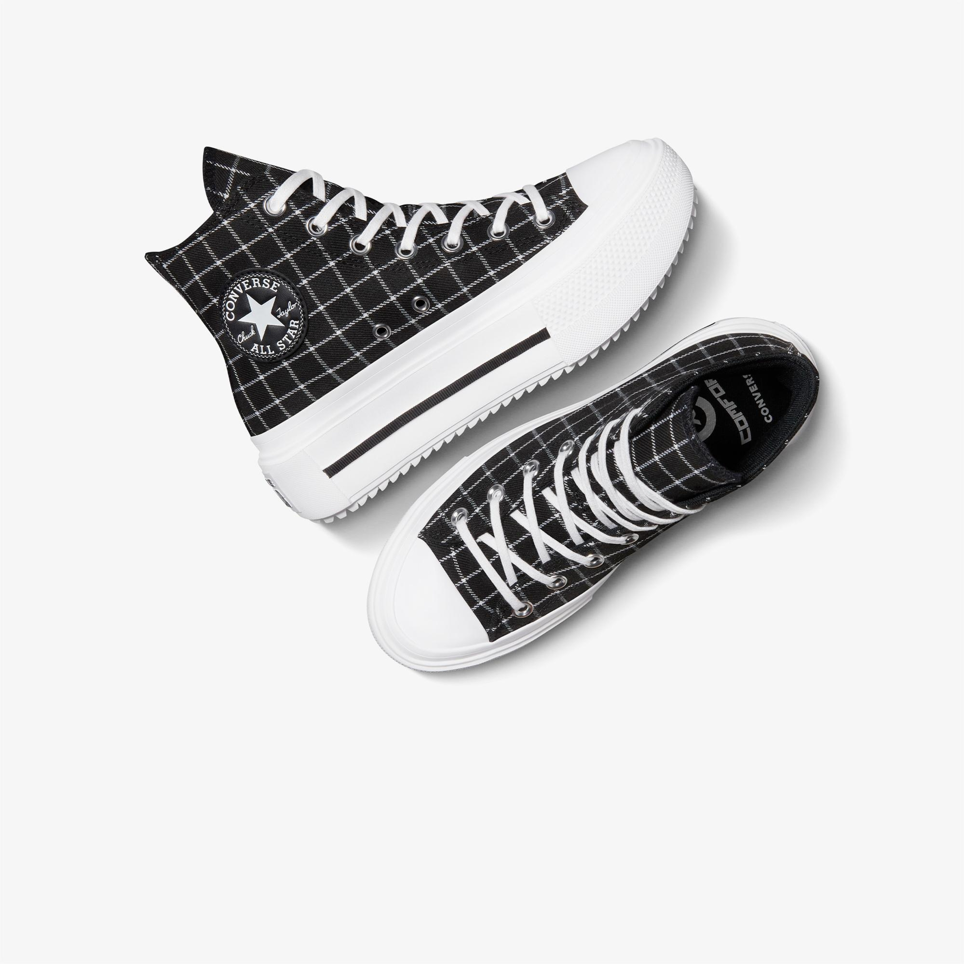 Converse Chuck Taylor All Star Lift Double Stack Unisex Siyah Sneaker