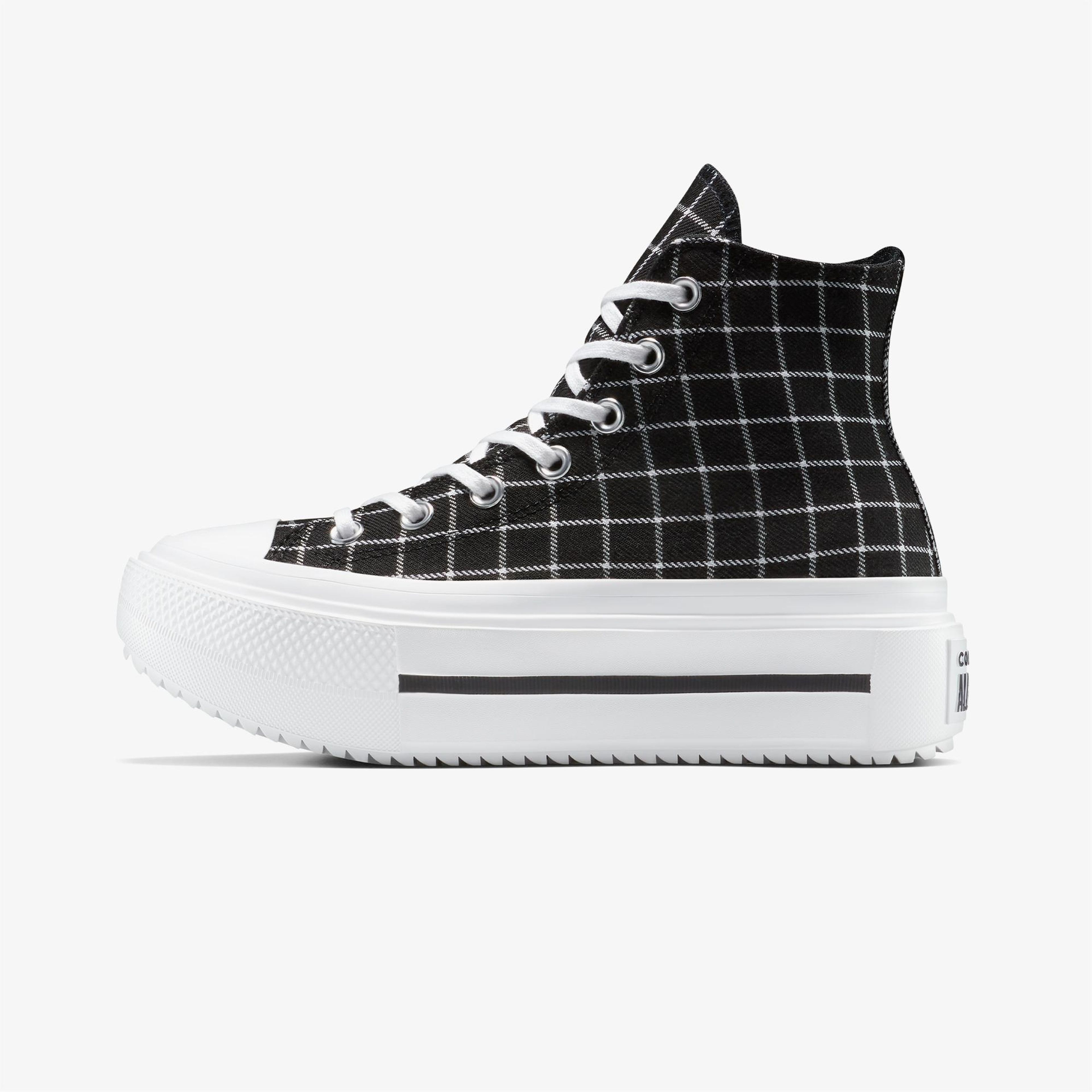 Converse Chuck Taylor All Star Lift Double Stack Unisex Siyah Sneaker