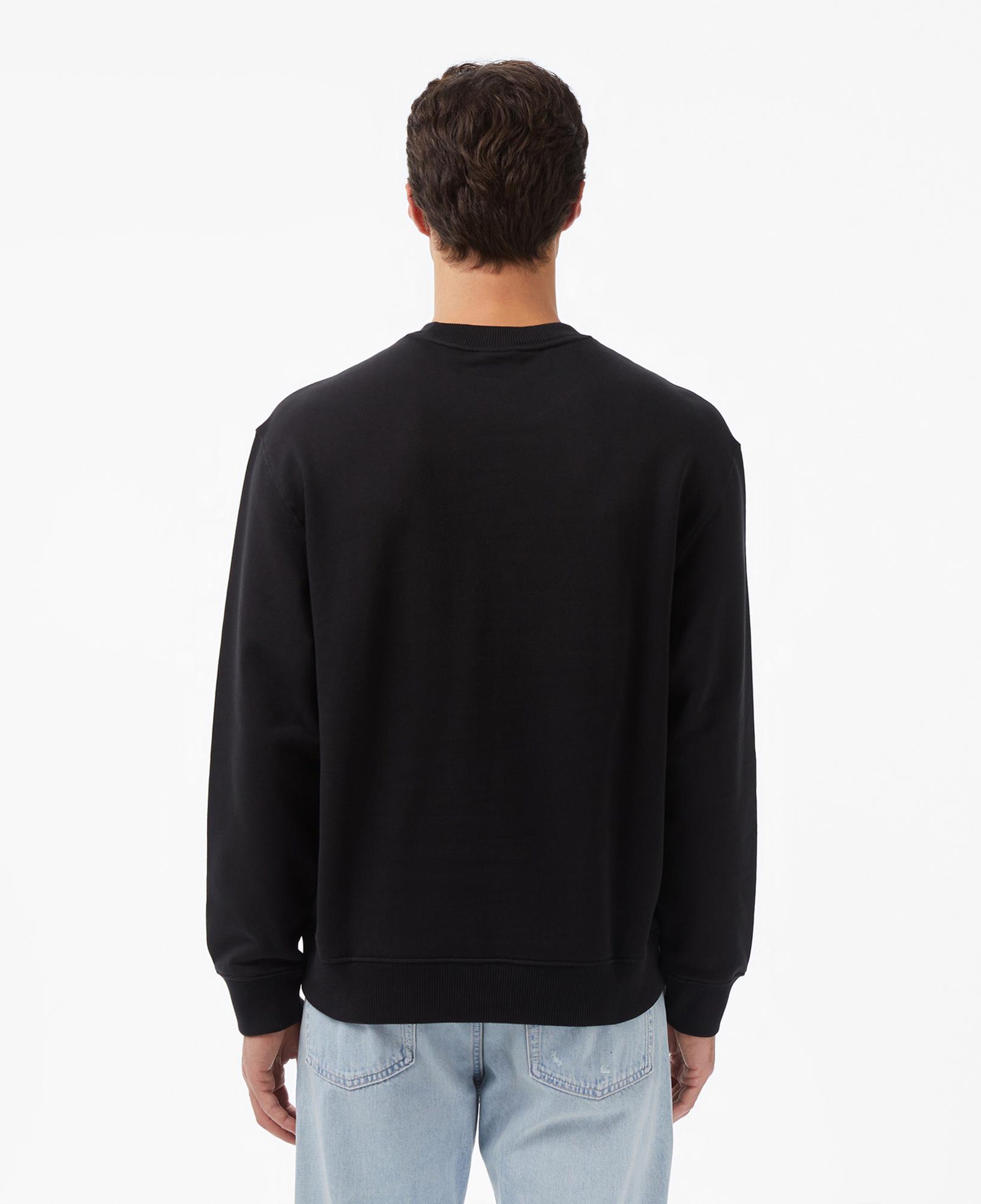 Calvin Klein Terry Bold Graph Erkek Siyah Sweatshirt