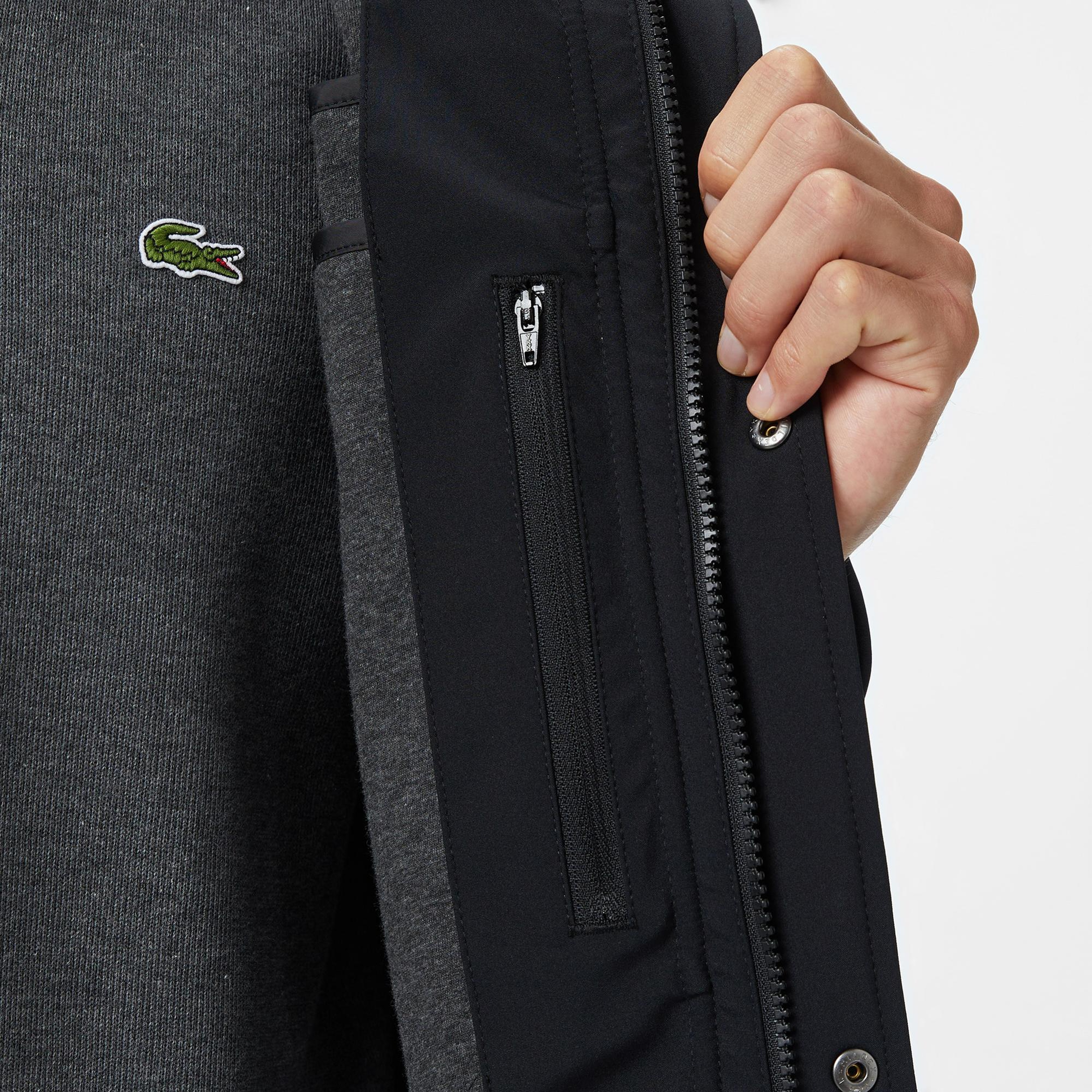 Lacoste Erkek Siyah Mont