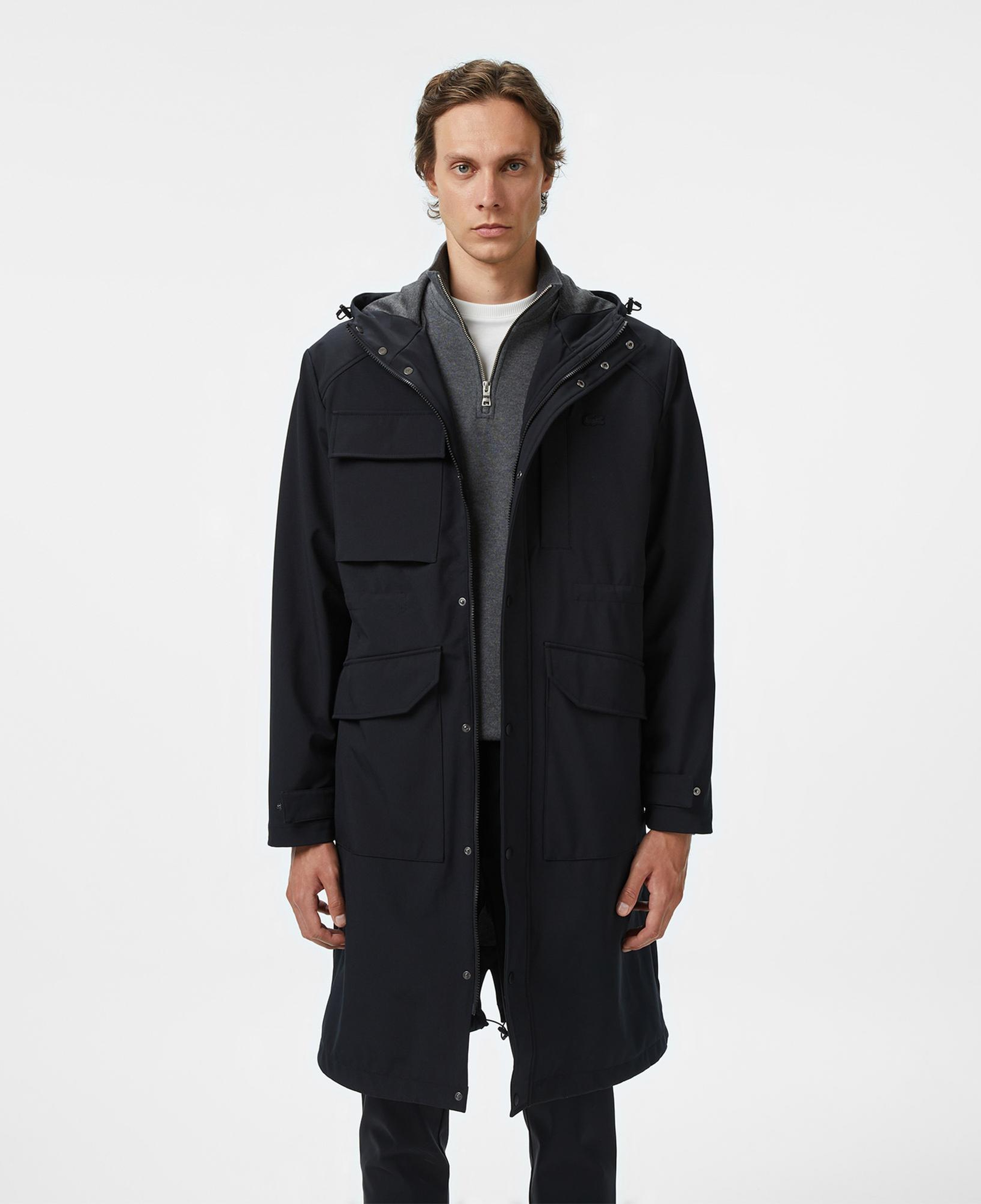 Lacoste Erkek Siyah Mont