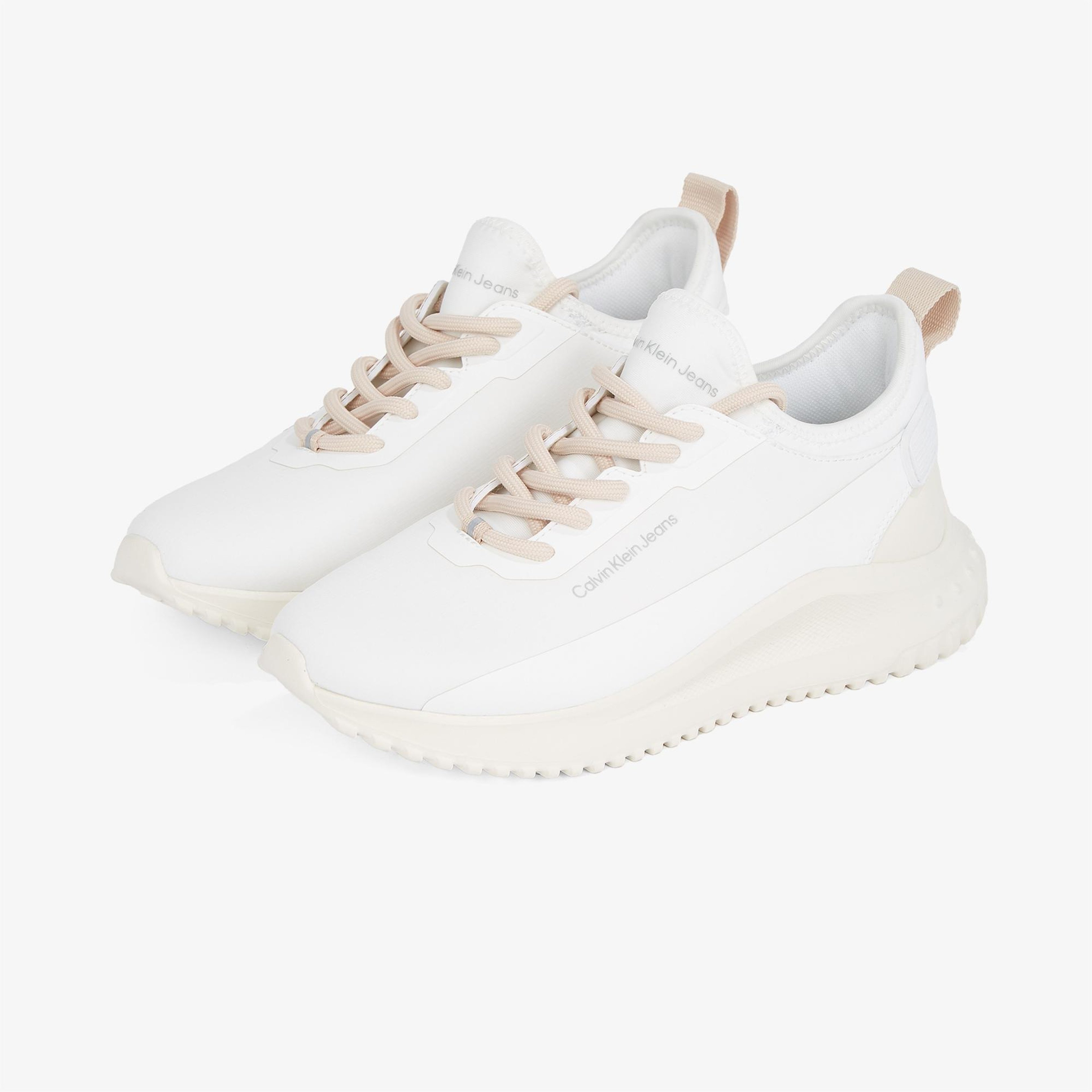 Calvin Klein Eva Runner So Mix İn Hitech Kadın Beyaz Sneaker