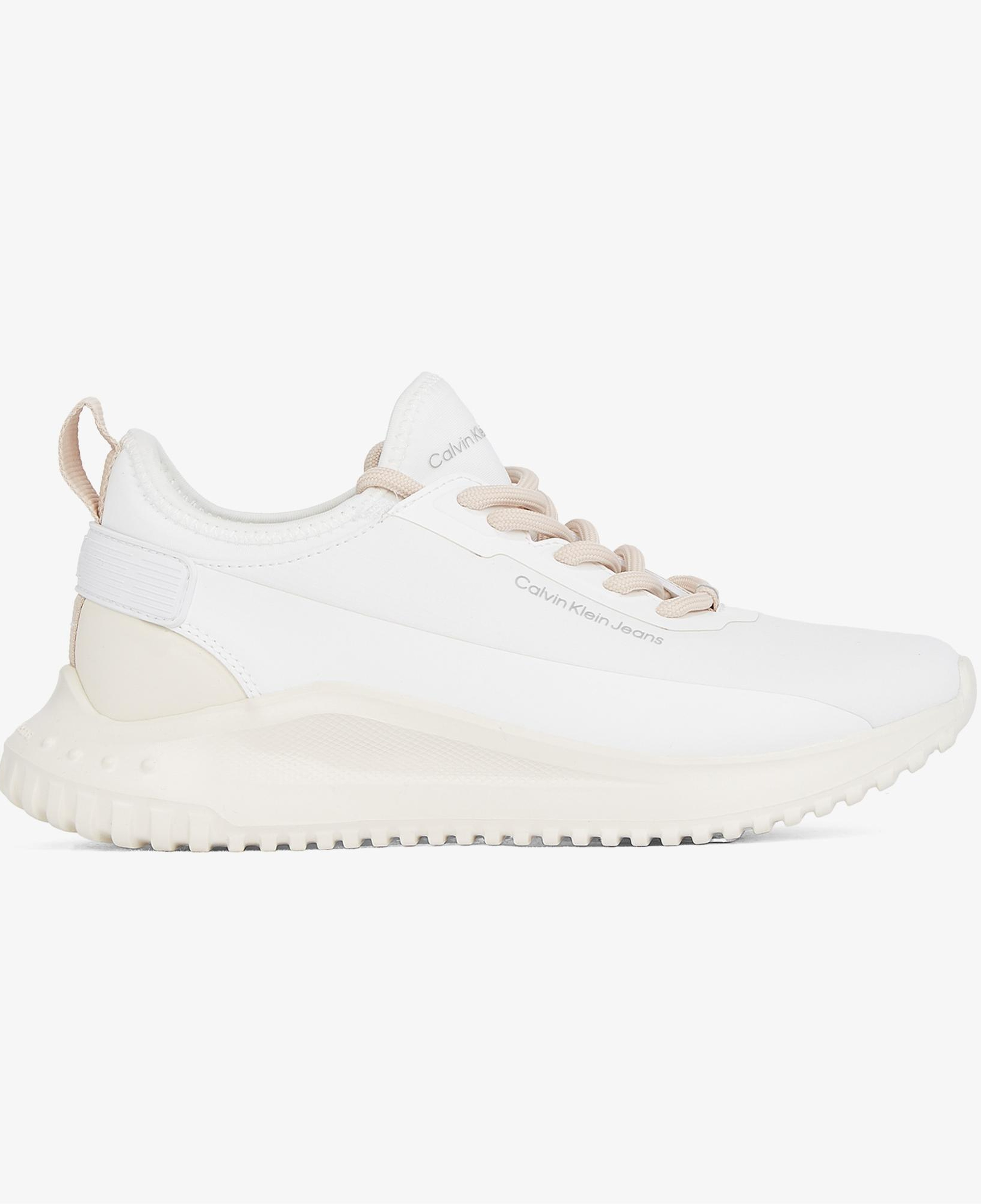 Calvin Klein Eva Runner So Mix İn Hitech Kadın Beyaz Sneaker