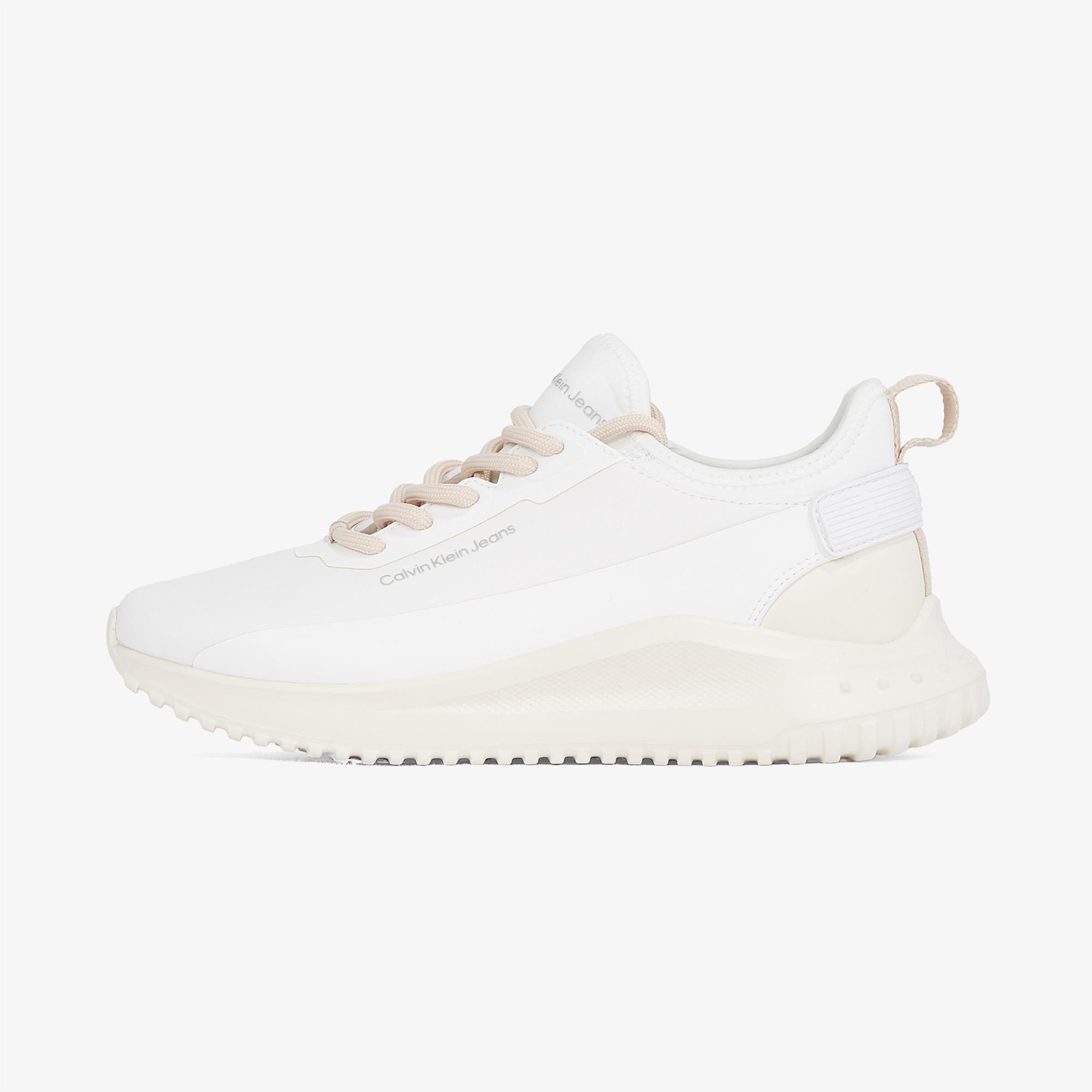 Calvin Klein Eva Runner So Mix İn Hitech Kadın Beyaz Sneaker