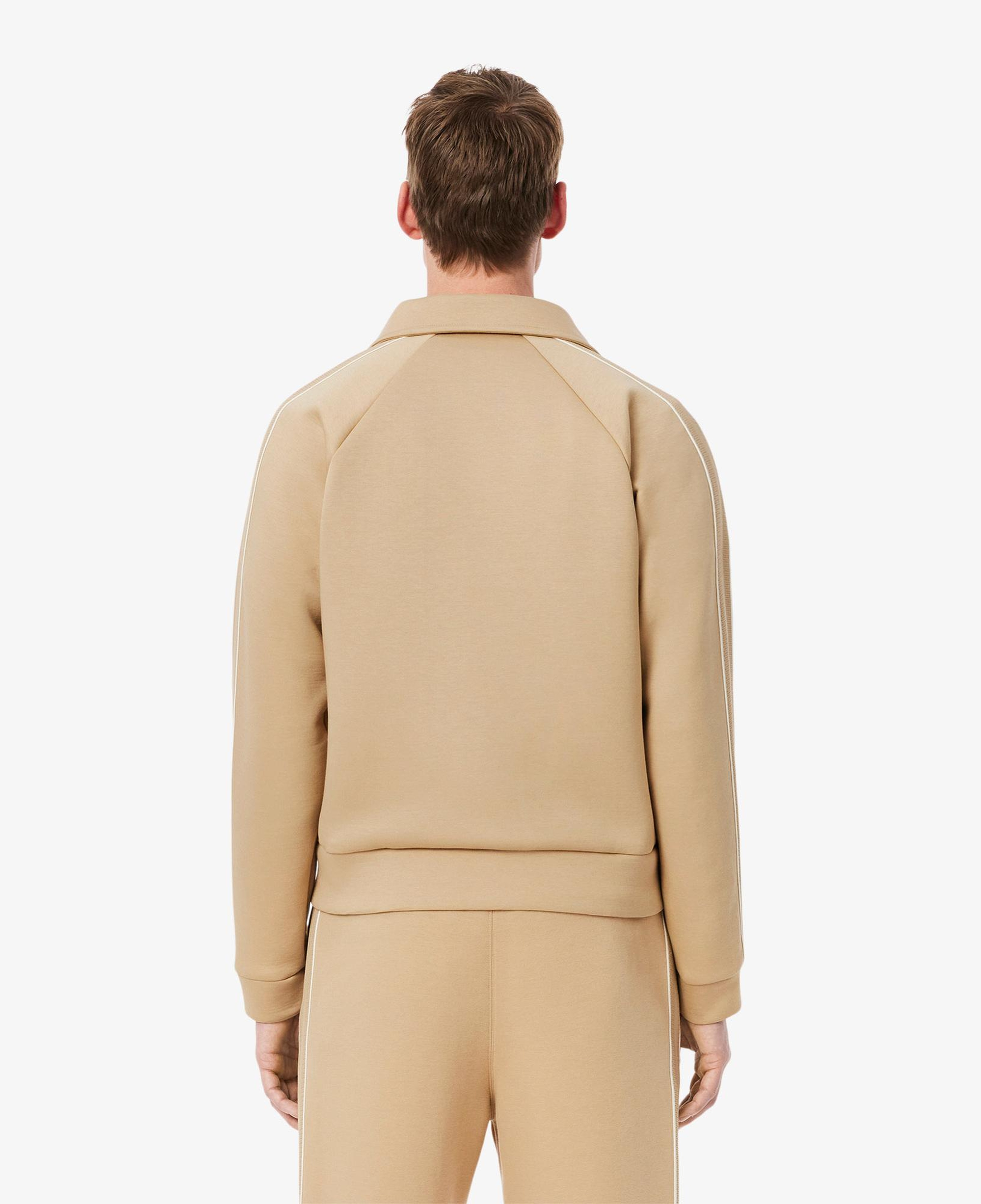 Lacoste Erkek Regular Fit Fermuarlı Bej Sweatshirt