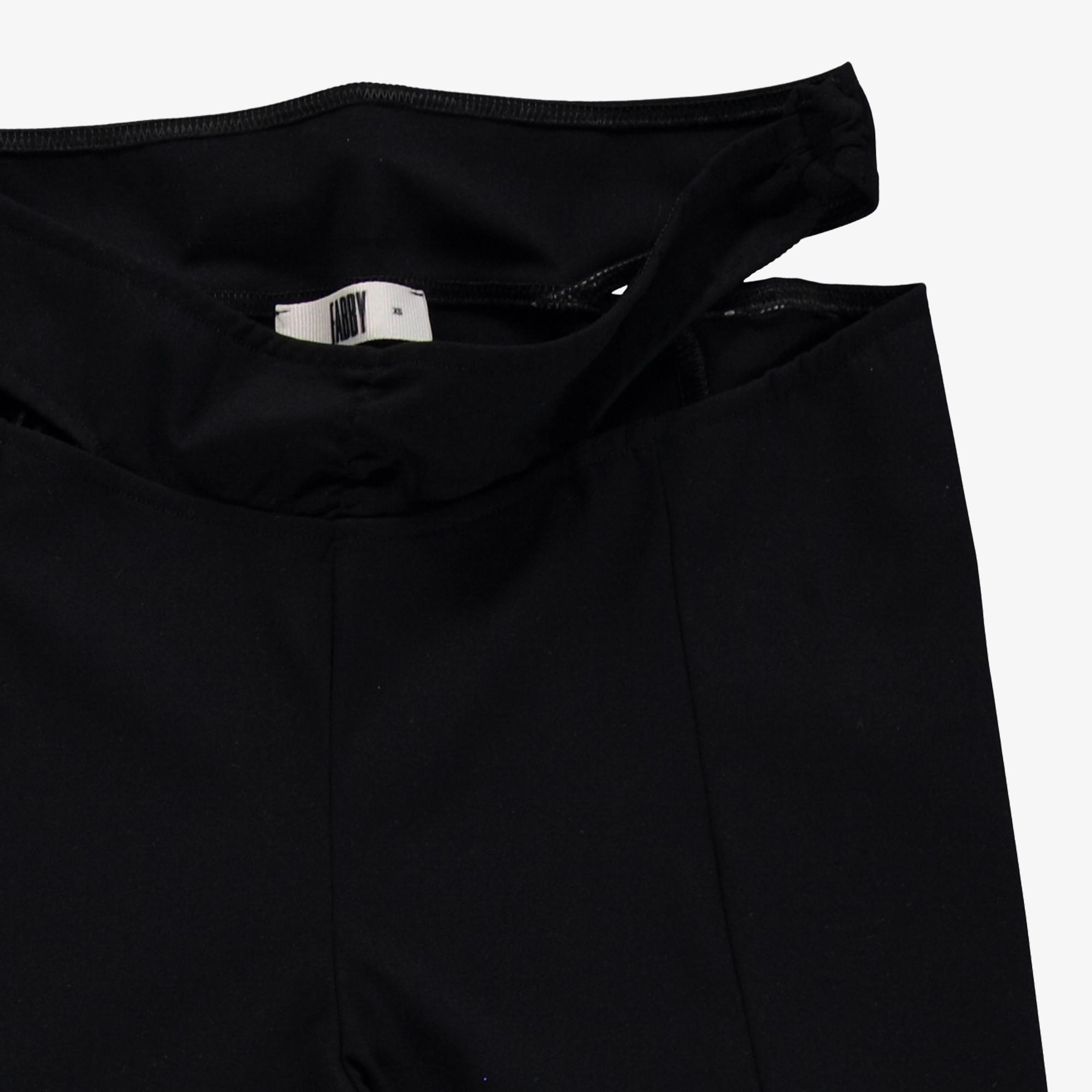 Fabby Siyah Kadın Tayt