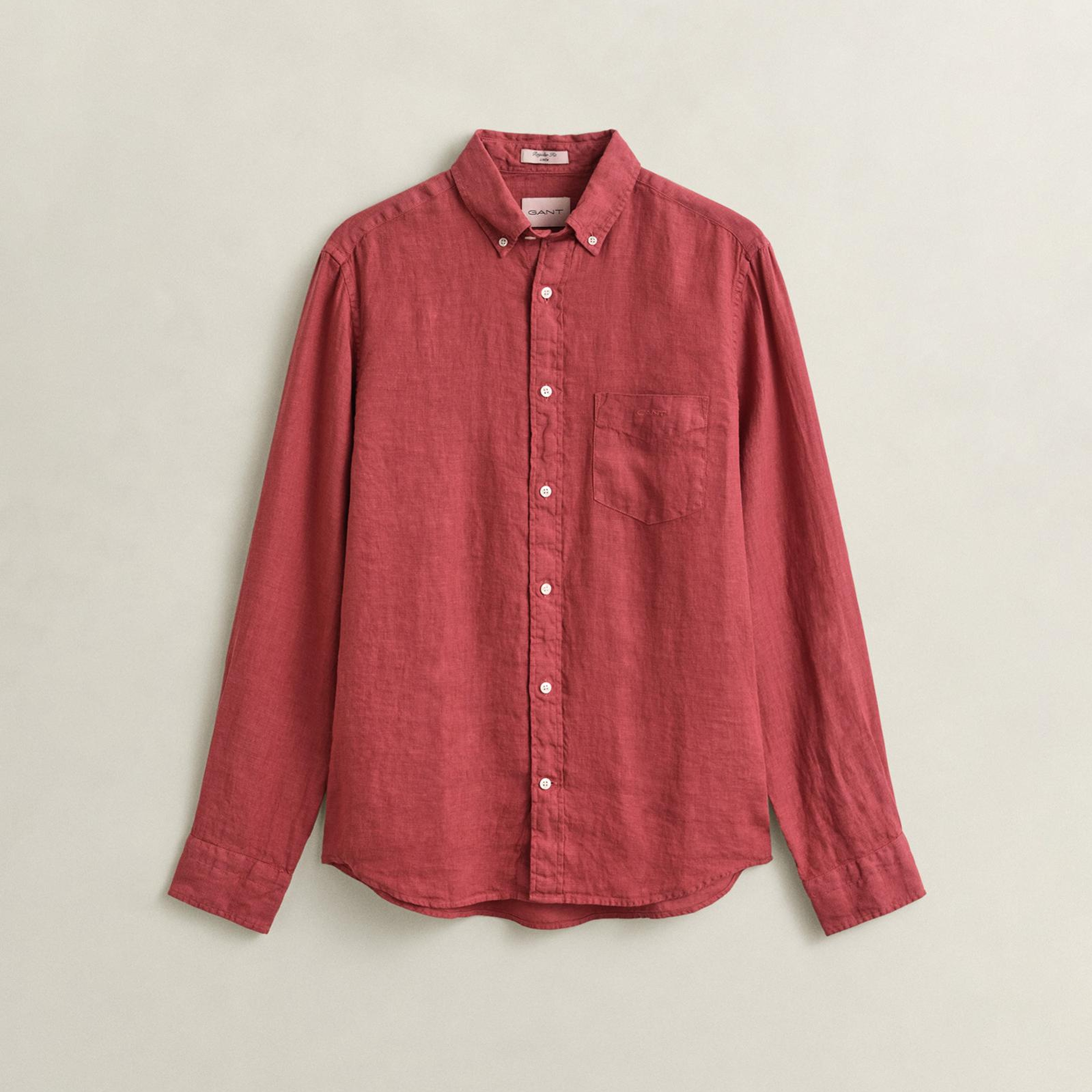 GANT Erkek Turuncu Regular Fit Gömlek