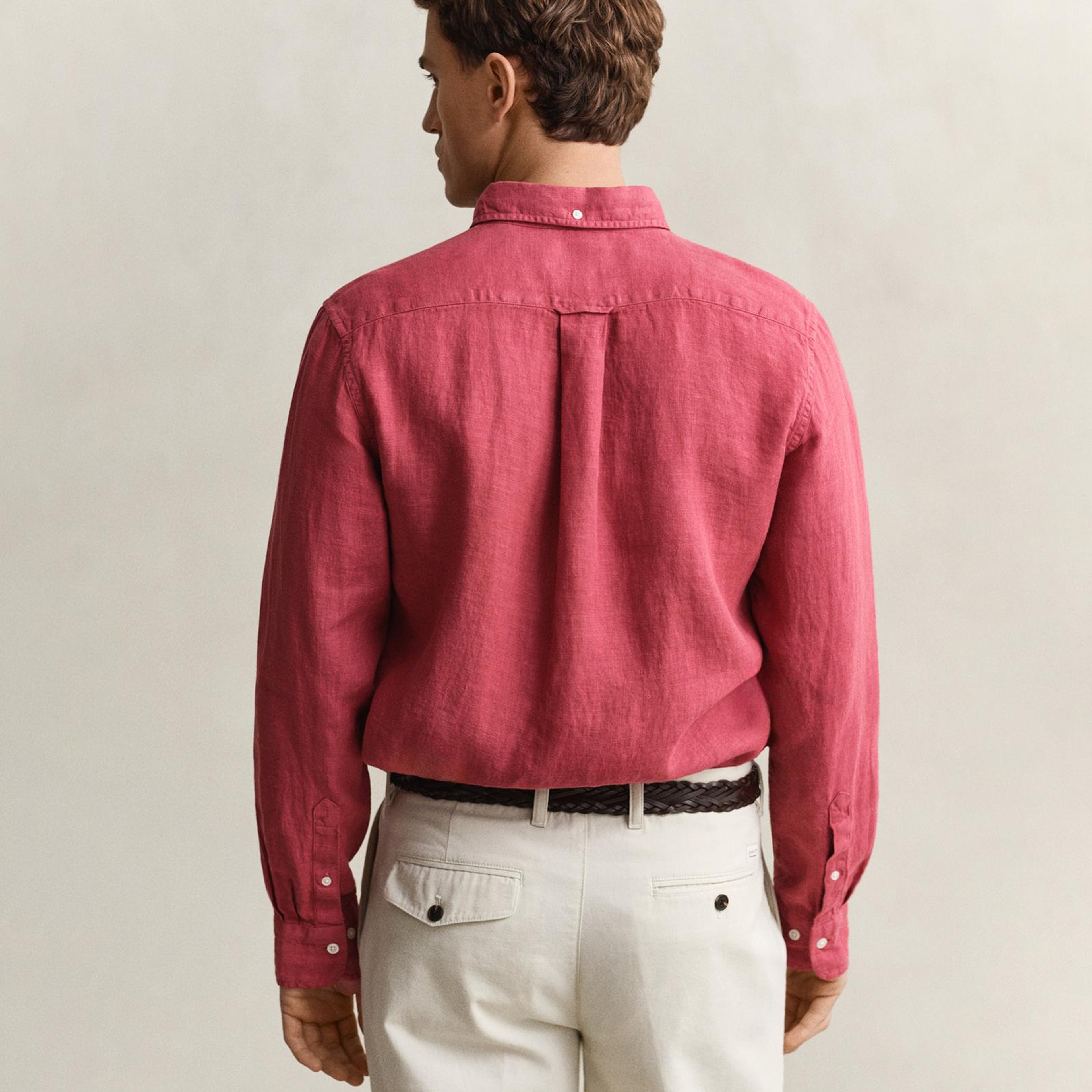 GANT Erkek Turuncu Regular Fit Gömlek