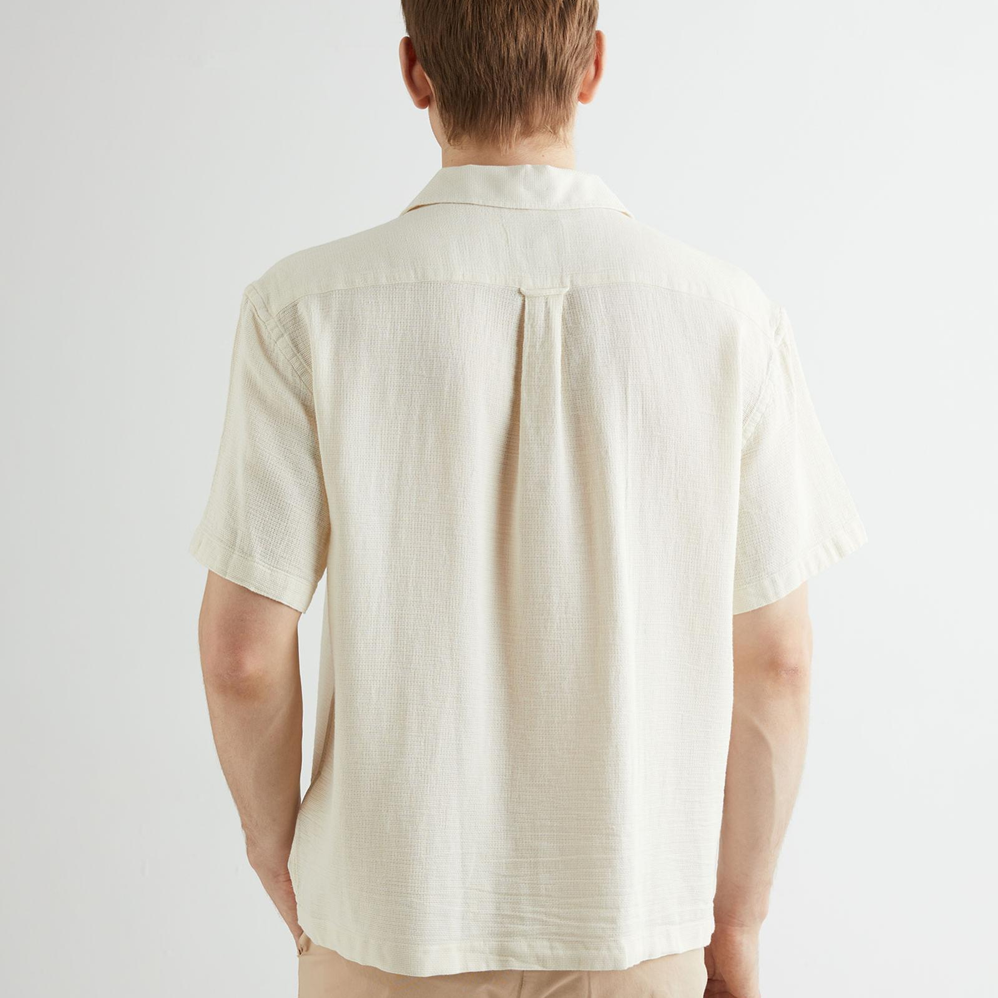 GANT Erkek Bej Regular Fit Klasik Yaka Gömlek