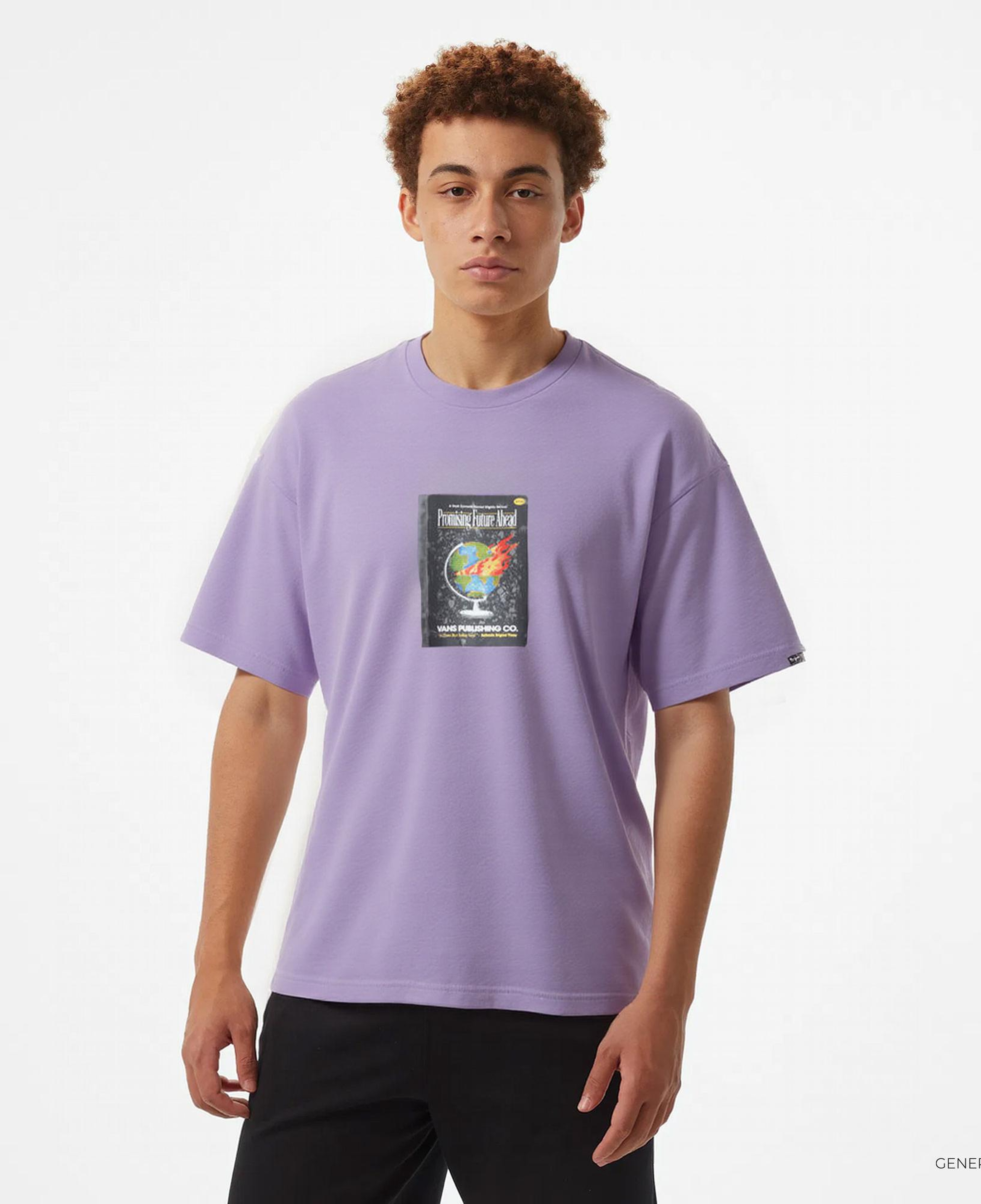 Vans Paperback Writer Erkek Mor T-Shirt